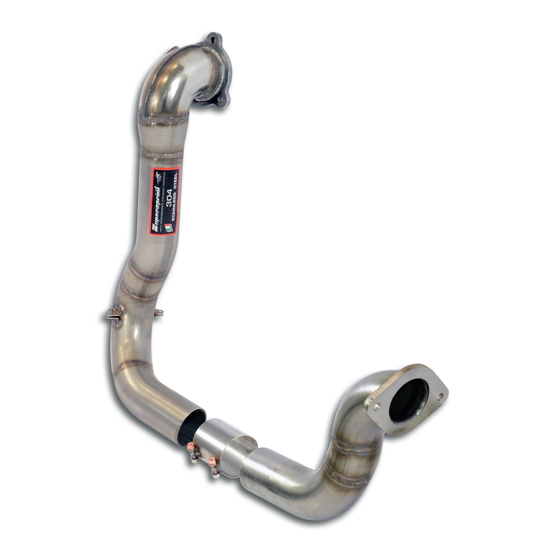 Downpipe kit (Replaces OEM kat)