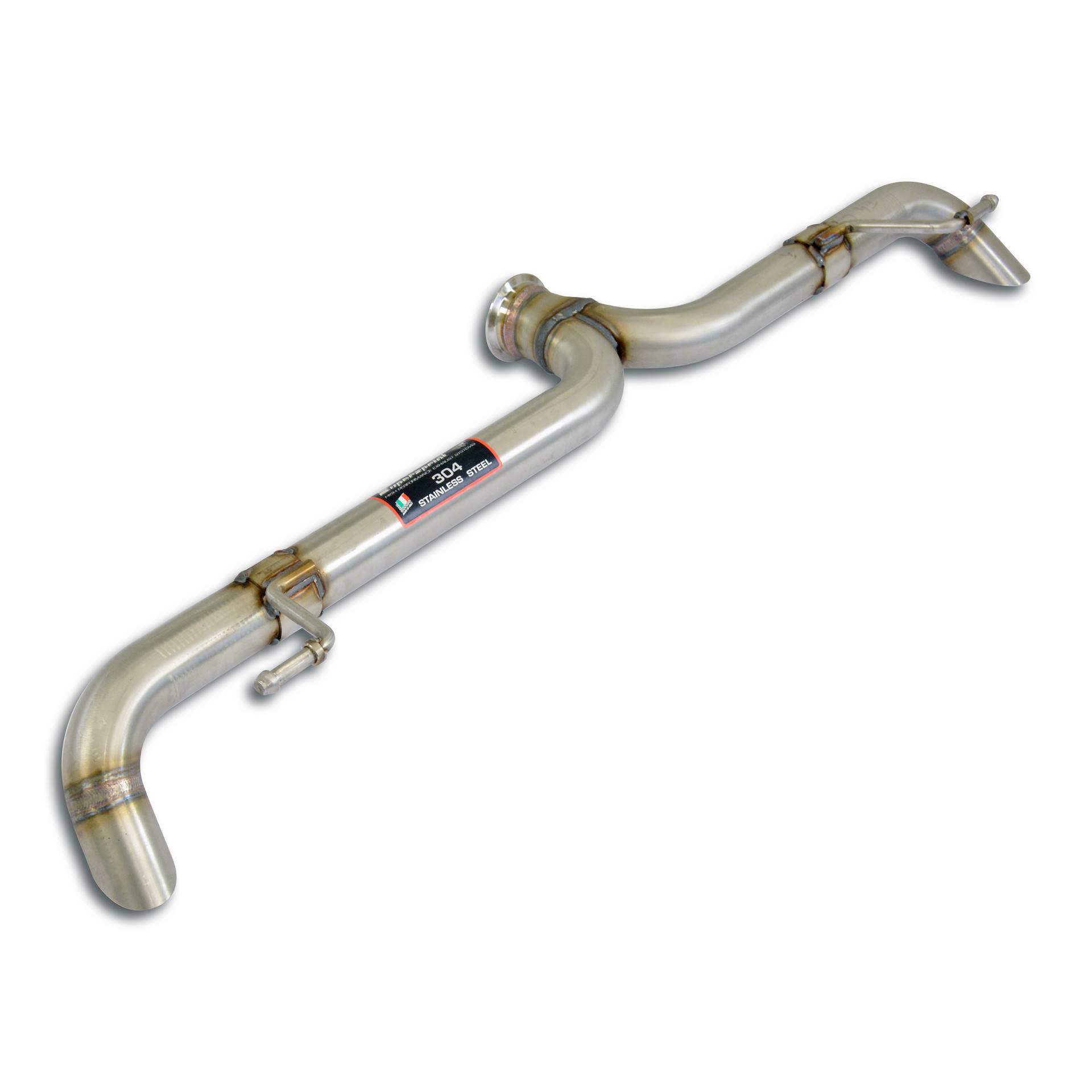 Tube de fuite Y-Pipe Droite - Gauche (Suppression du silencieux) Pour pare-chocs standard ou package AMG Line