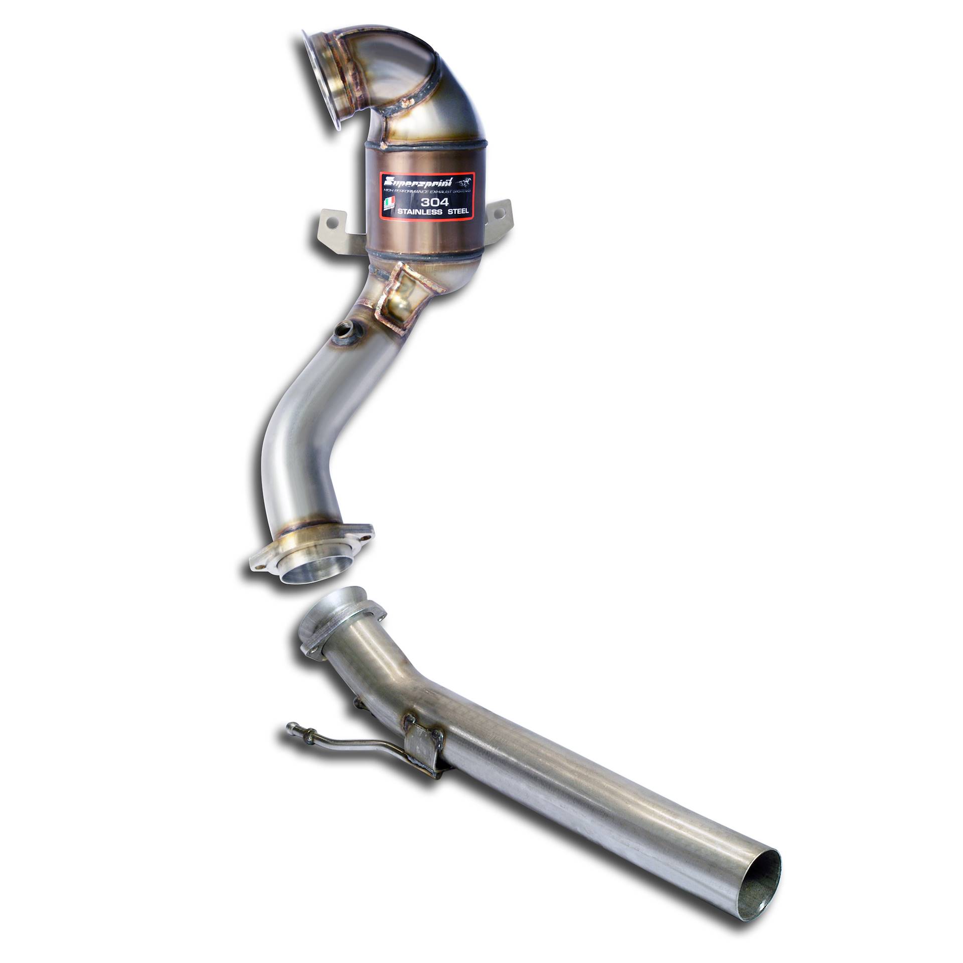 Tubo turbina con catalizzatore metallico WRC 100CPSI
