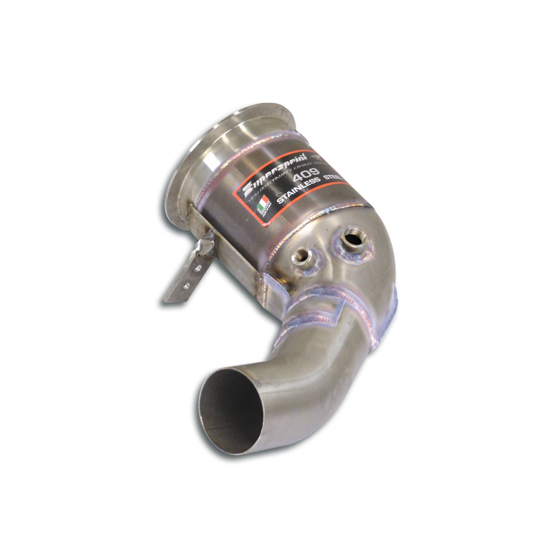 Downpipe Right + Metallic catalytic