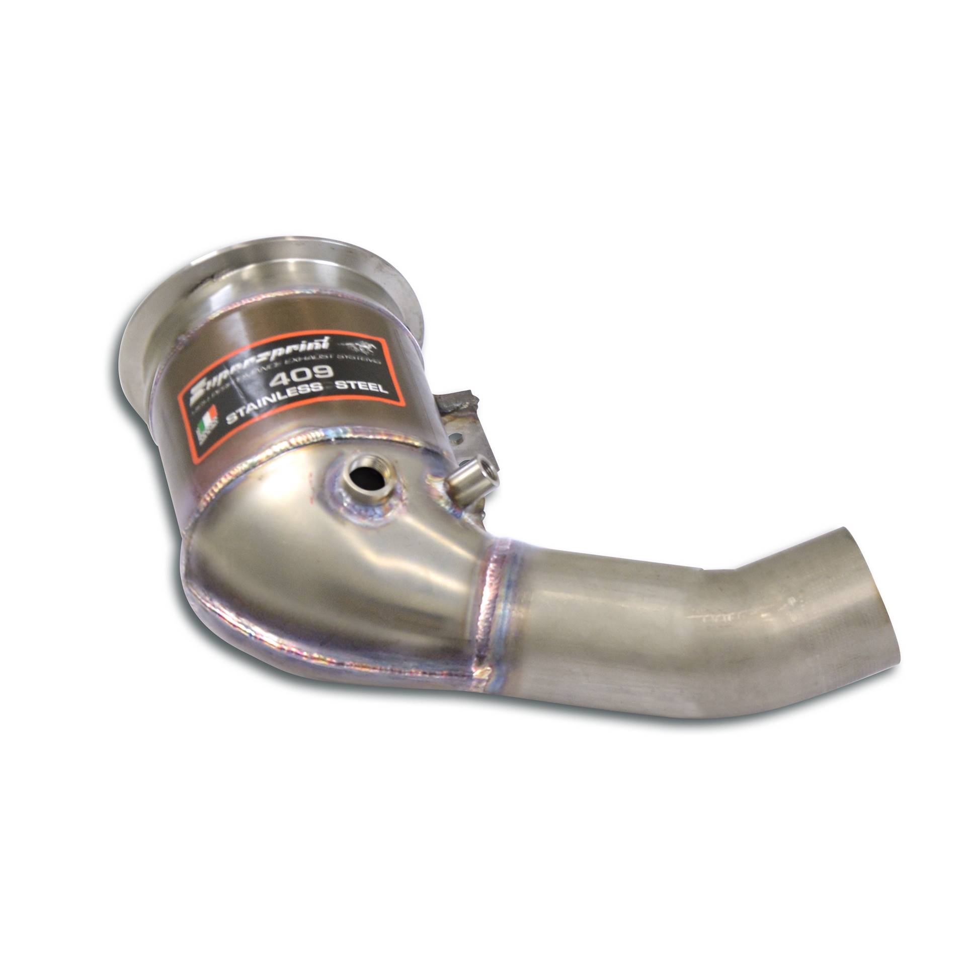 Downpipe Gauche + Catalyseur métallique