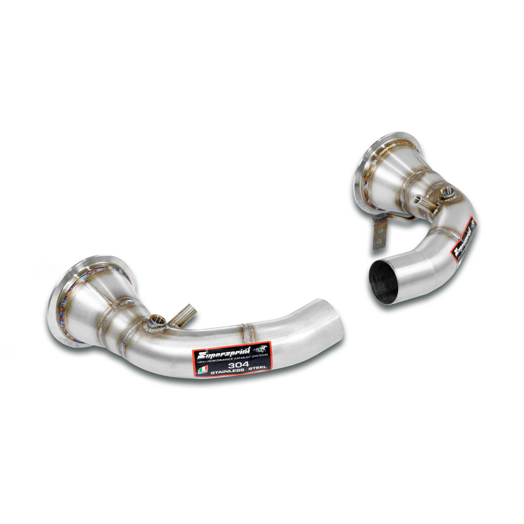 Descente tube Droite + Gauche (Suppression les catalyseurs)