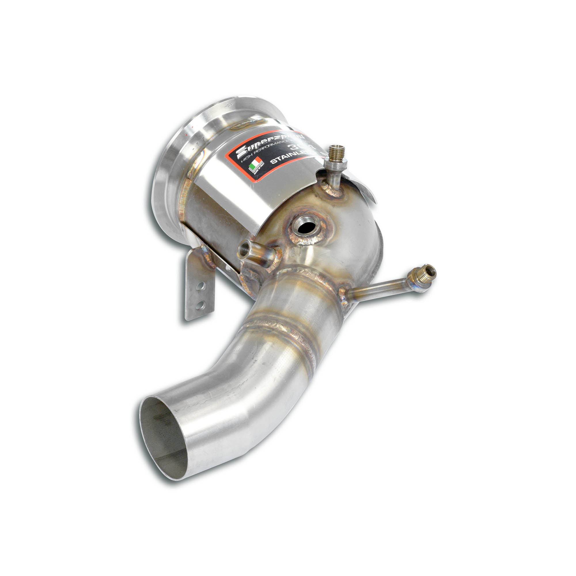 Downpipe Right + Metallic catalytic (Deletes GPF)