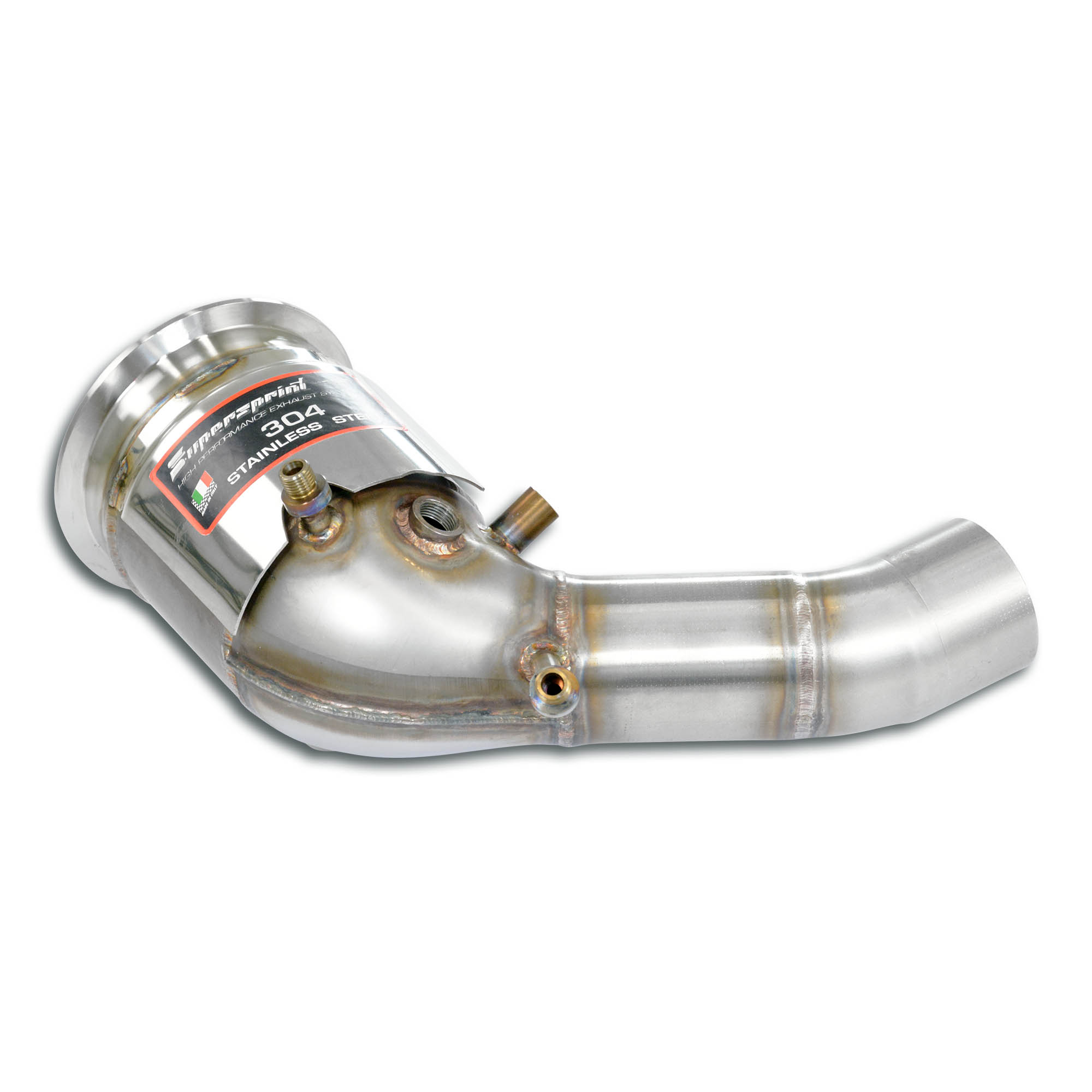 Downpipe Left + Metallic catalytic (Deletes GPF)
