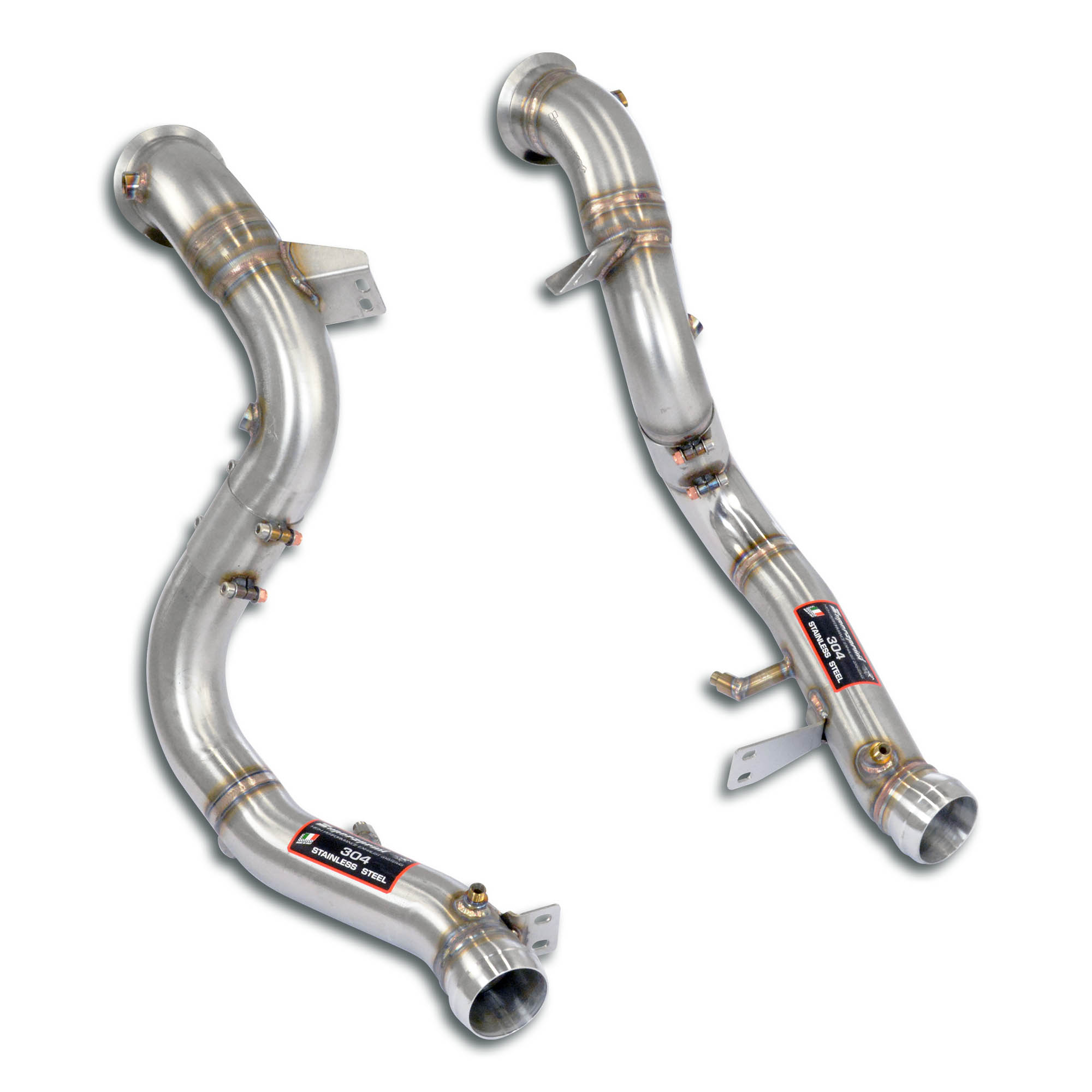 Downpipe kit Right + Left Deletes the primary and the secondary catalytics
