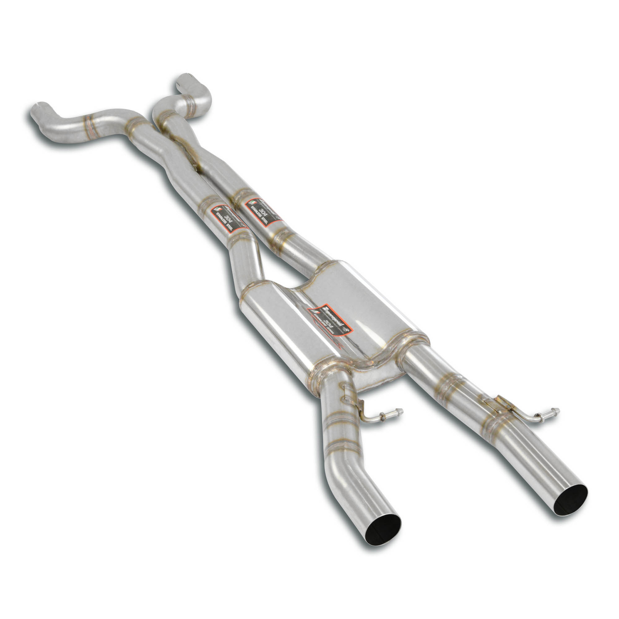 Centre exhaust Right - Left + X-Pipe