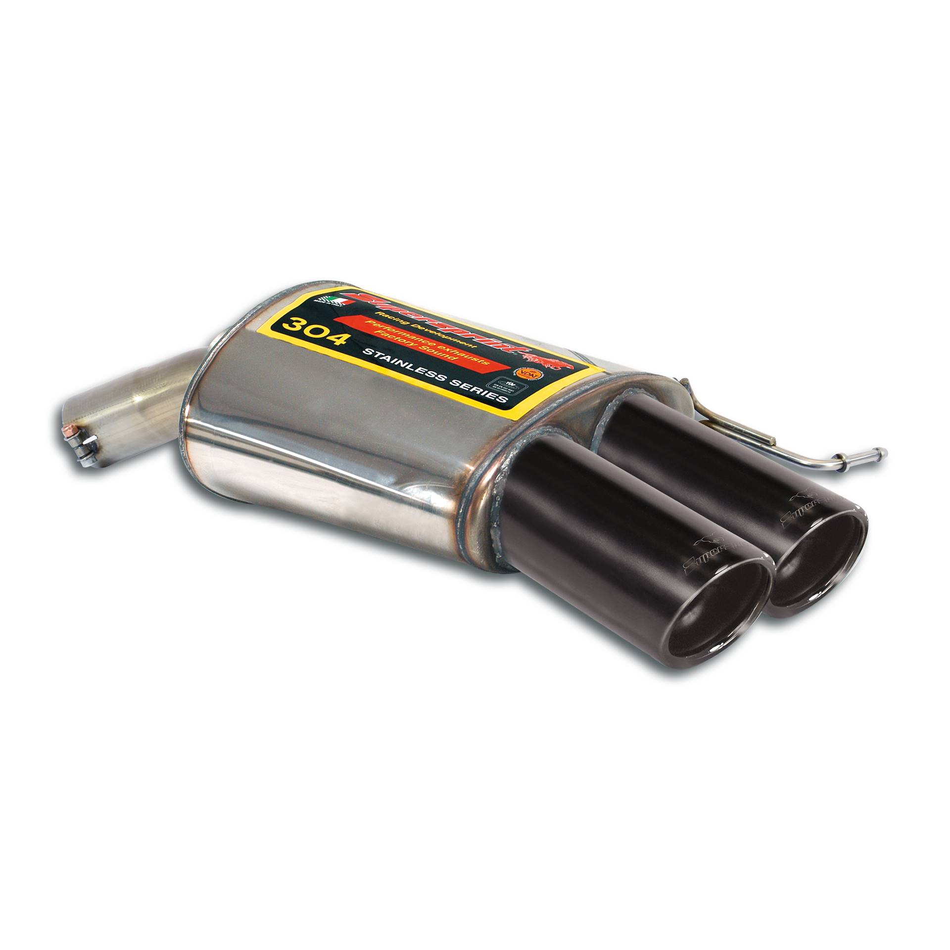 Rear exhaust Right  F1 Race OO90 Black