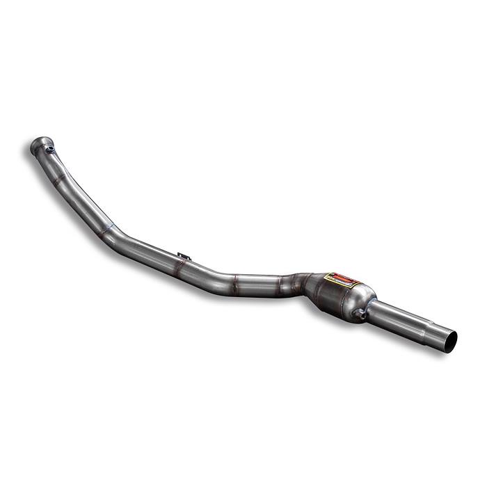 Turbo downpipe kit Left with Metallic catalytic