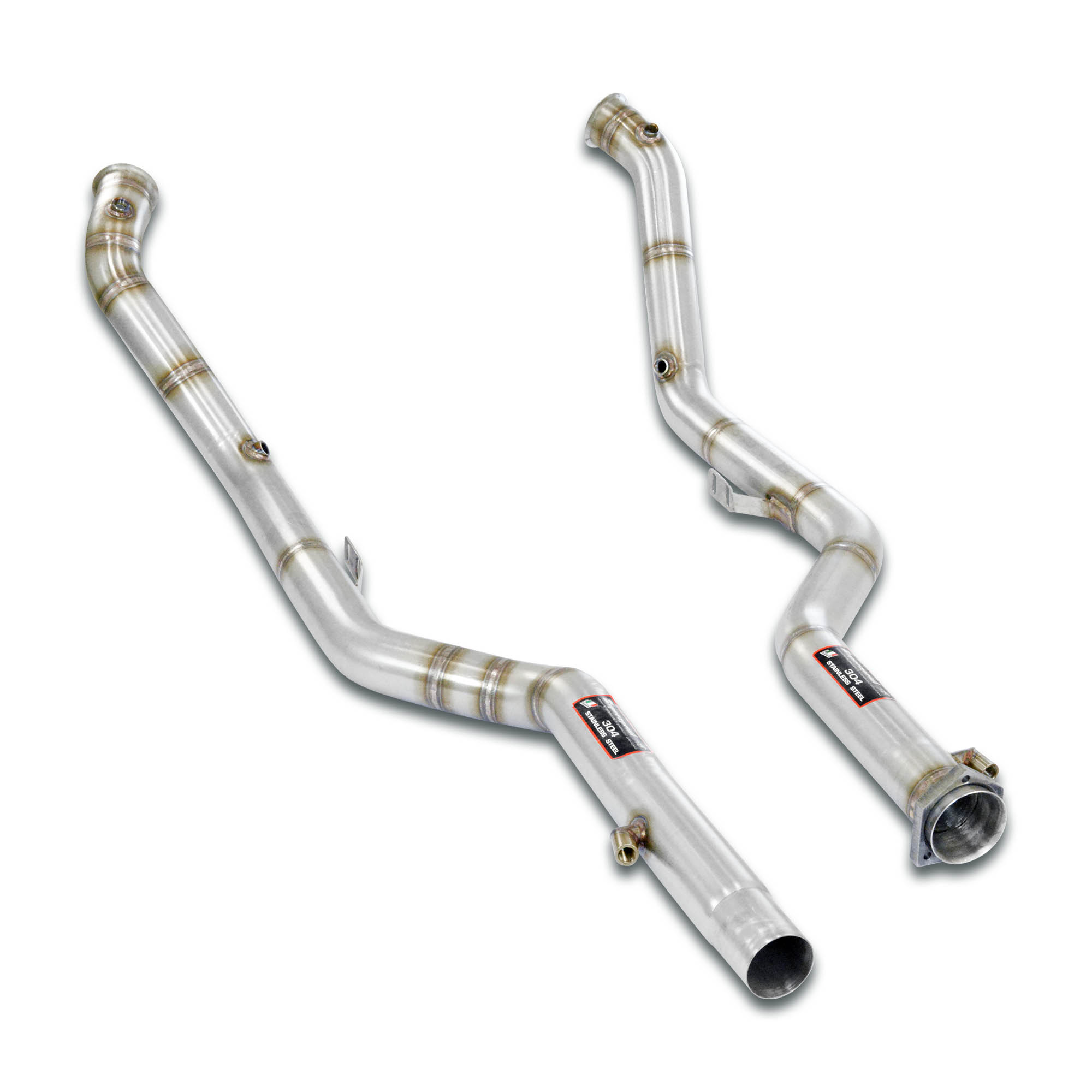 Turbo Descente + Tube avant Droite - Gauche (suppression de catalyseur d'origine)