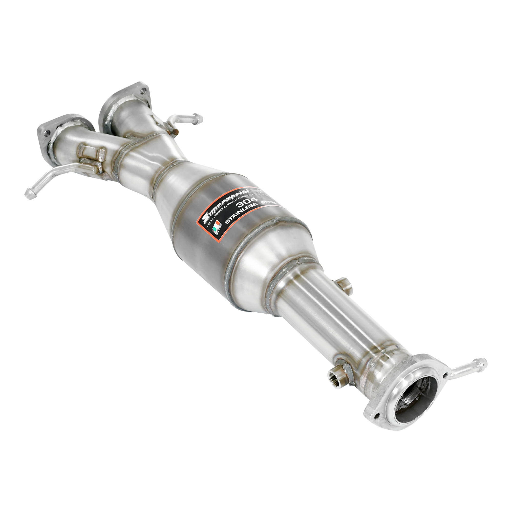 Front exhaust with metal catalytic 200CPSI