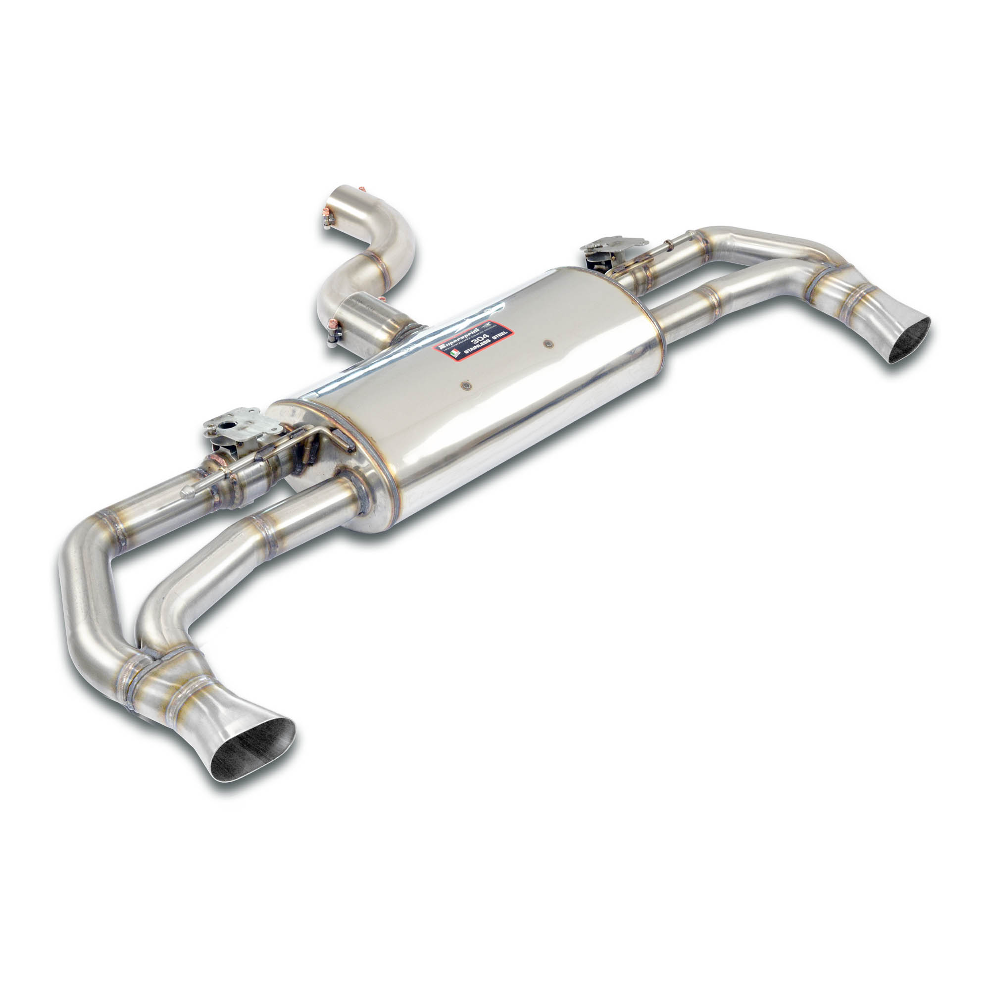 Silencieux arrière droite - gauche avev valves