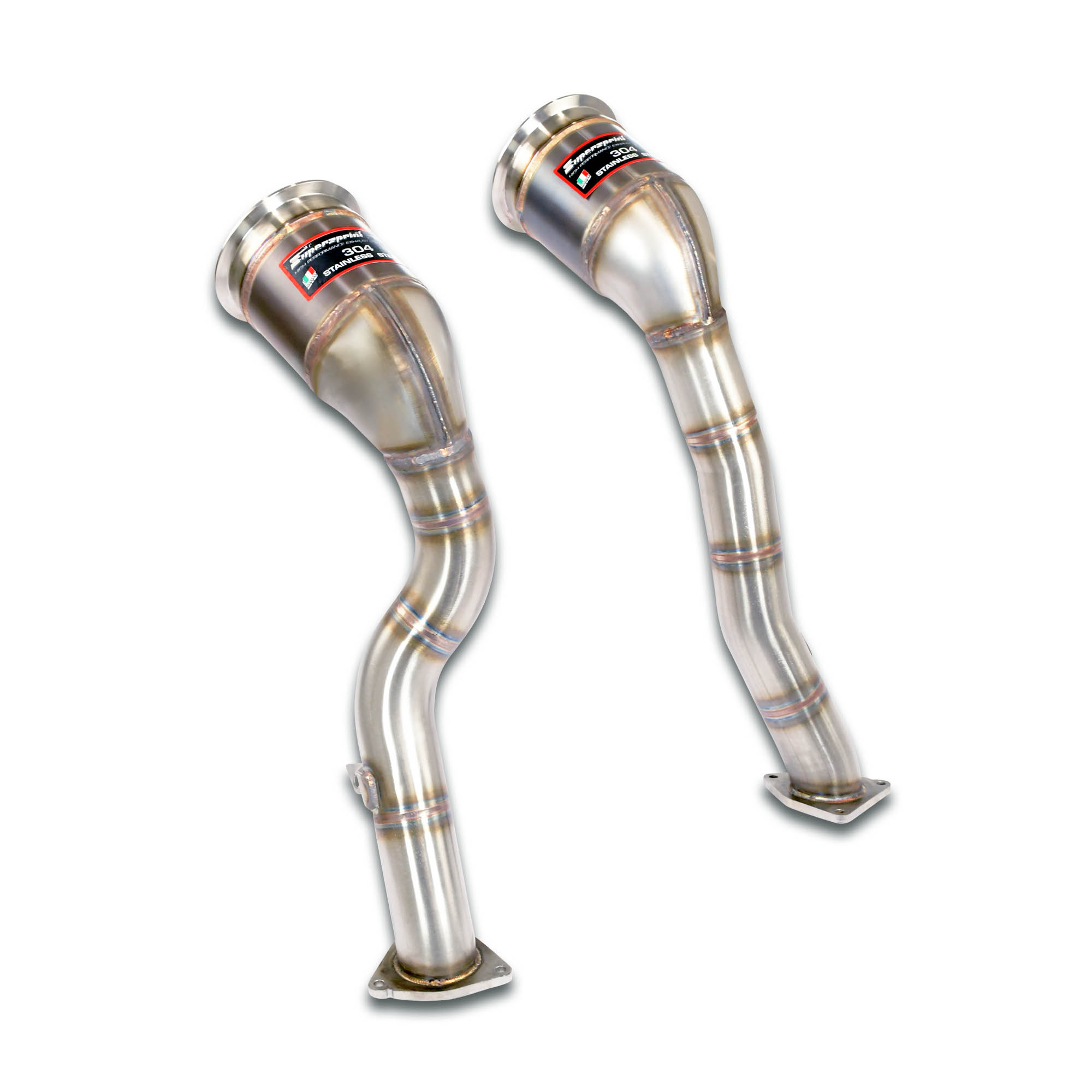 Downpipe right - left + metallic catalytic  (Left / Right Hand Drive)