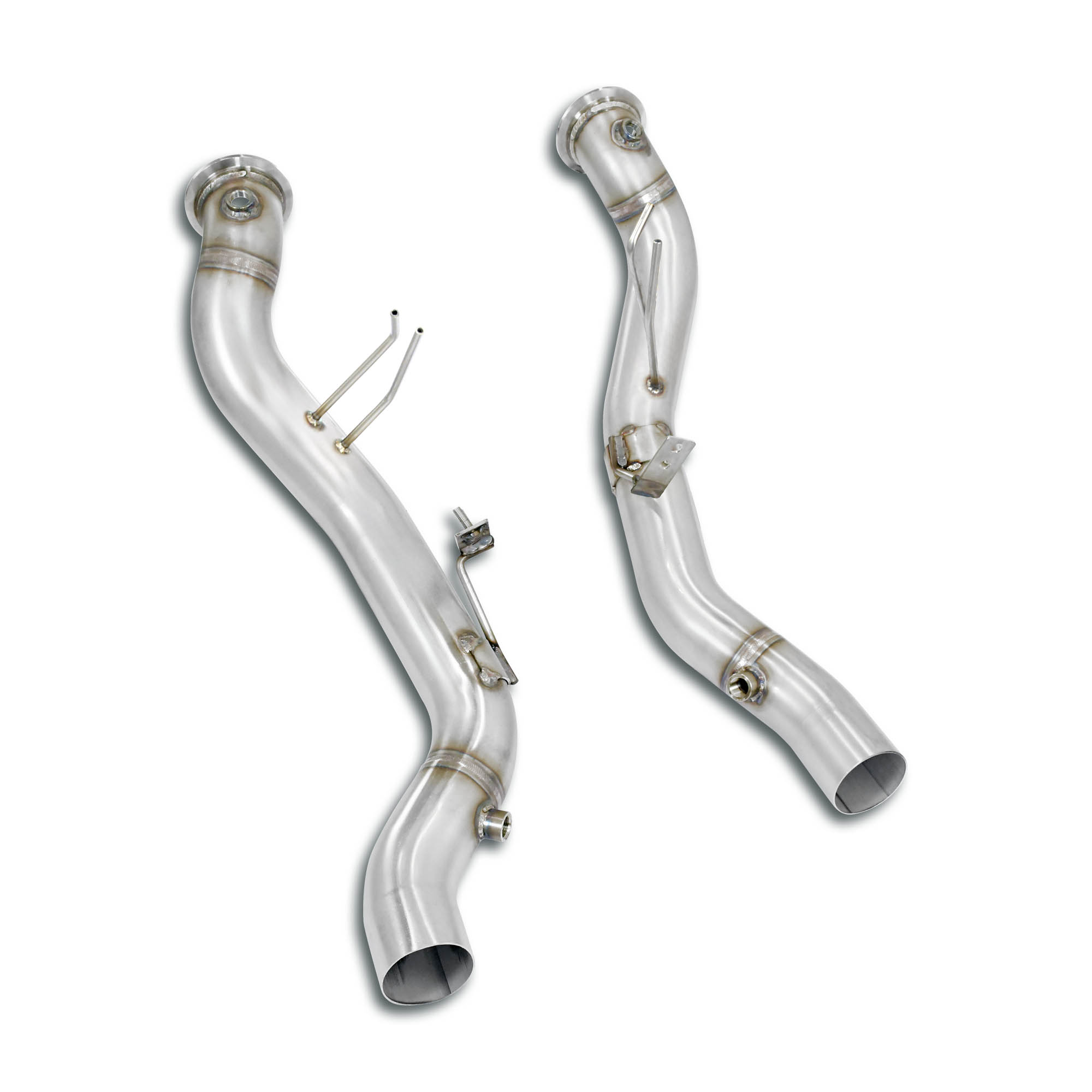 Downpipe kit Right - Left (Deletes the catalytic)