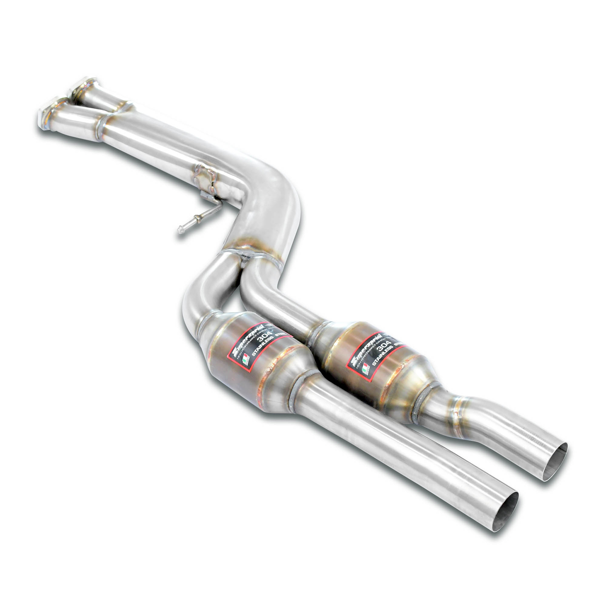 J-Pipe  with metallic catalytics