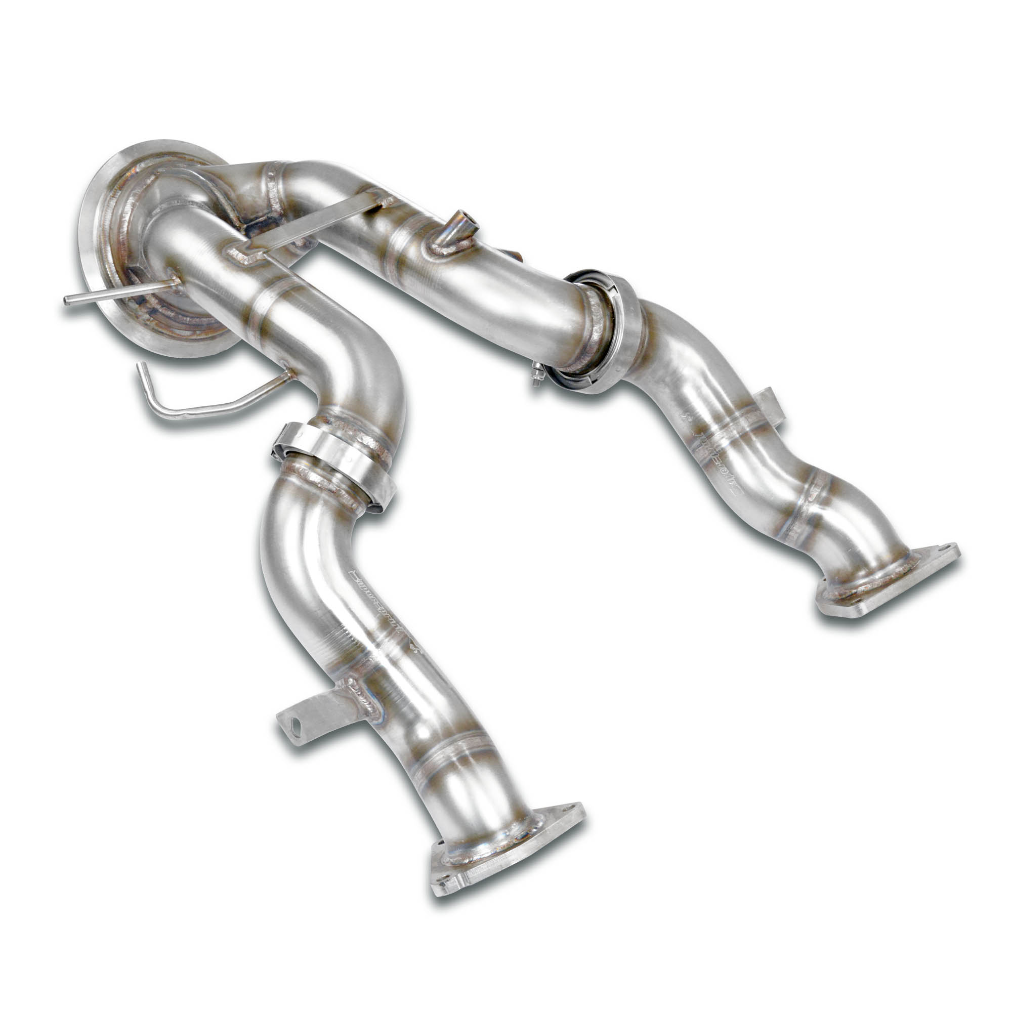 Downpipe right - left (Replaces catalytic) (Left / Right Hand Drive)