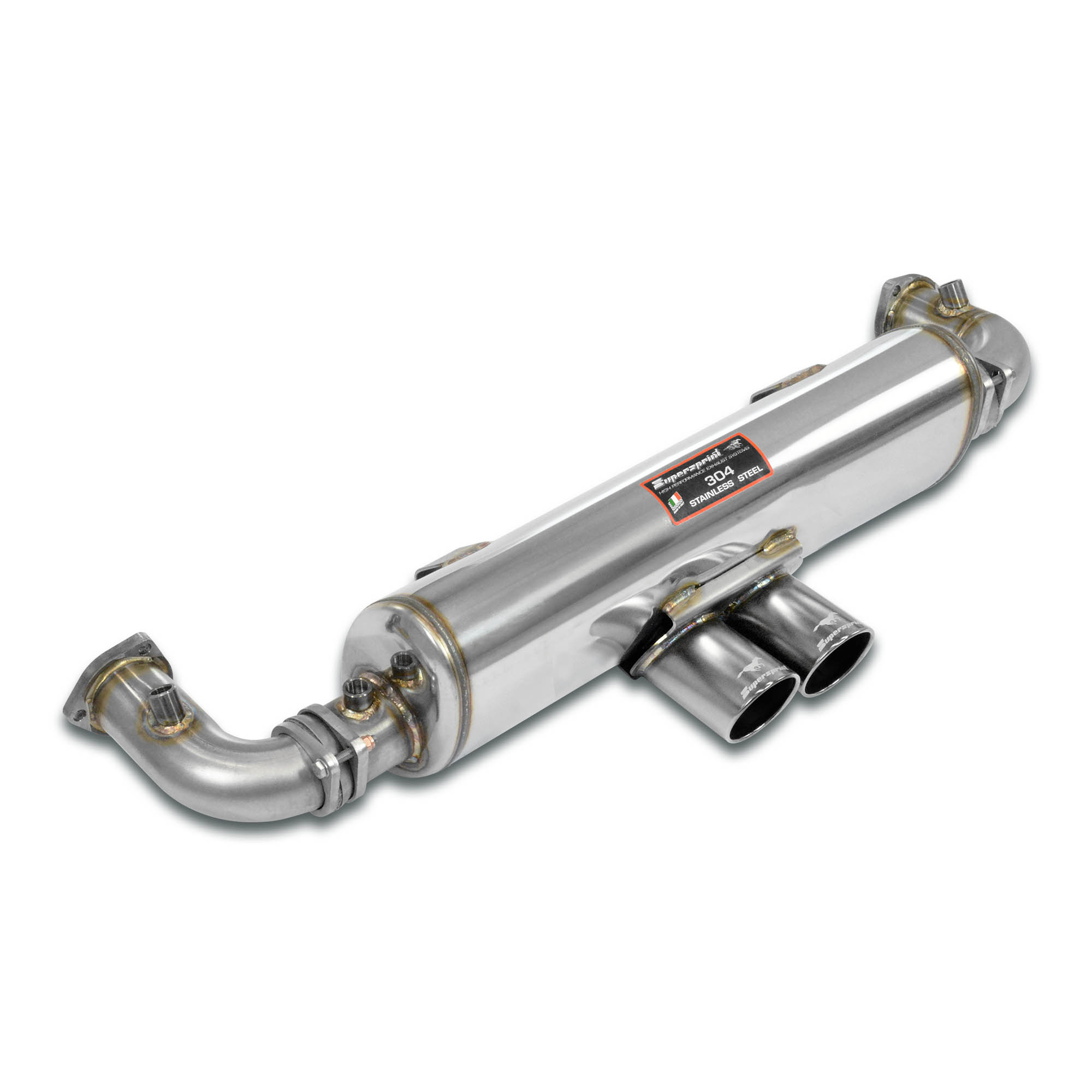 Rear exhaust (no Kat.) OO70