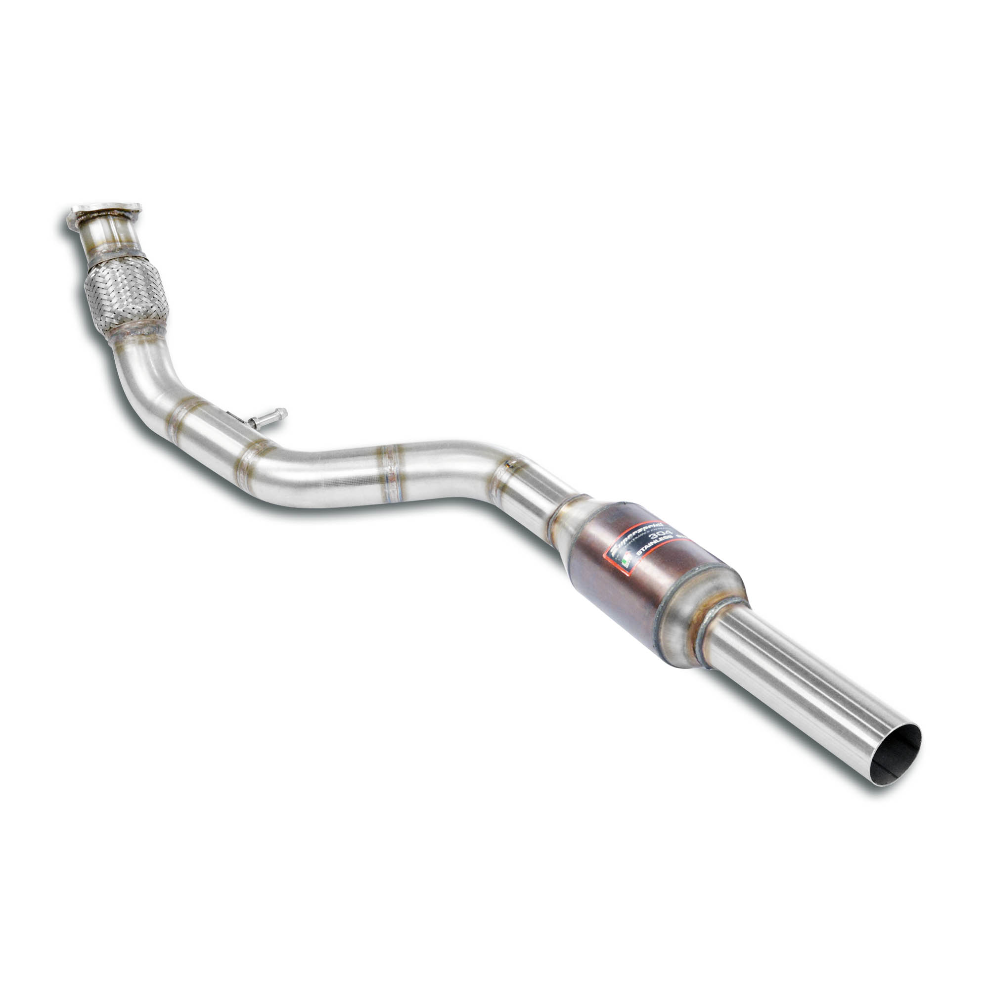 Front pipe + Metallic catalytic converter 