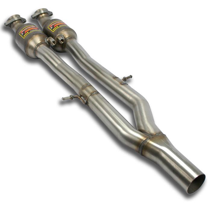 Catalizador metalico delantero Derecho-Izquierdo