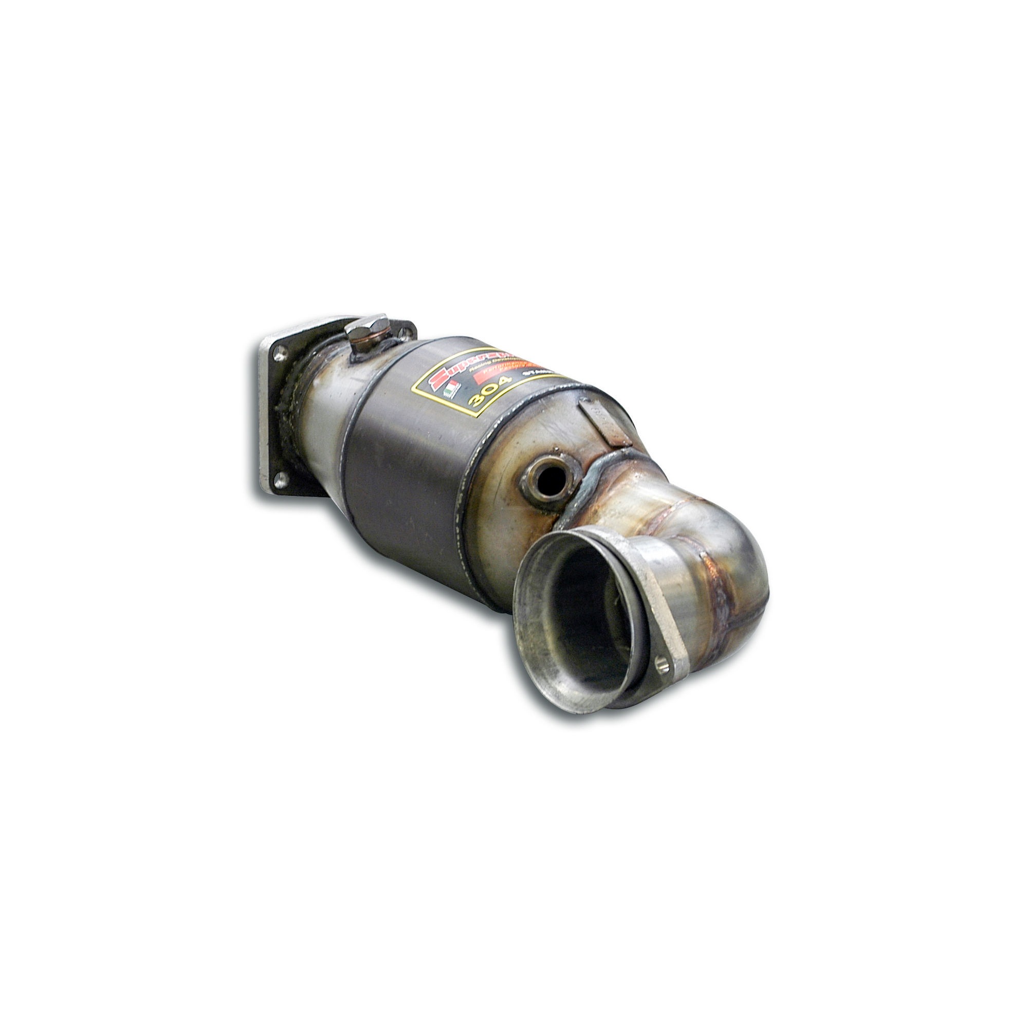 Front Metallic catalytic converter Right  
