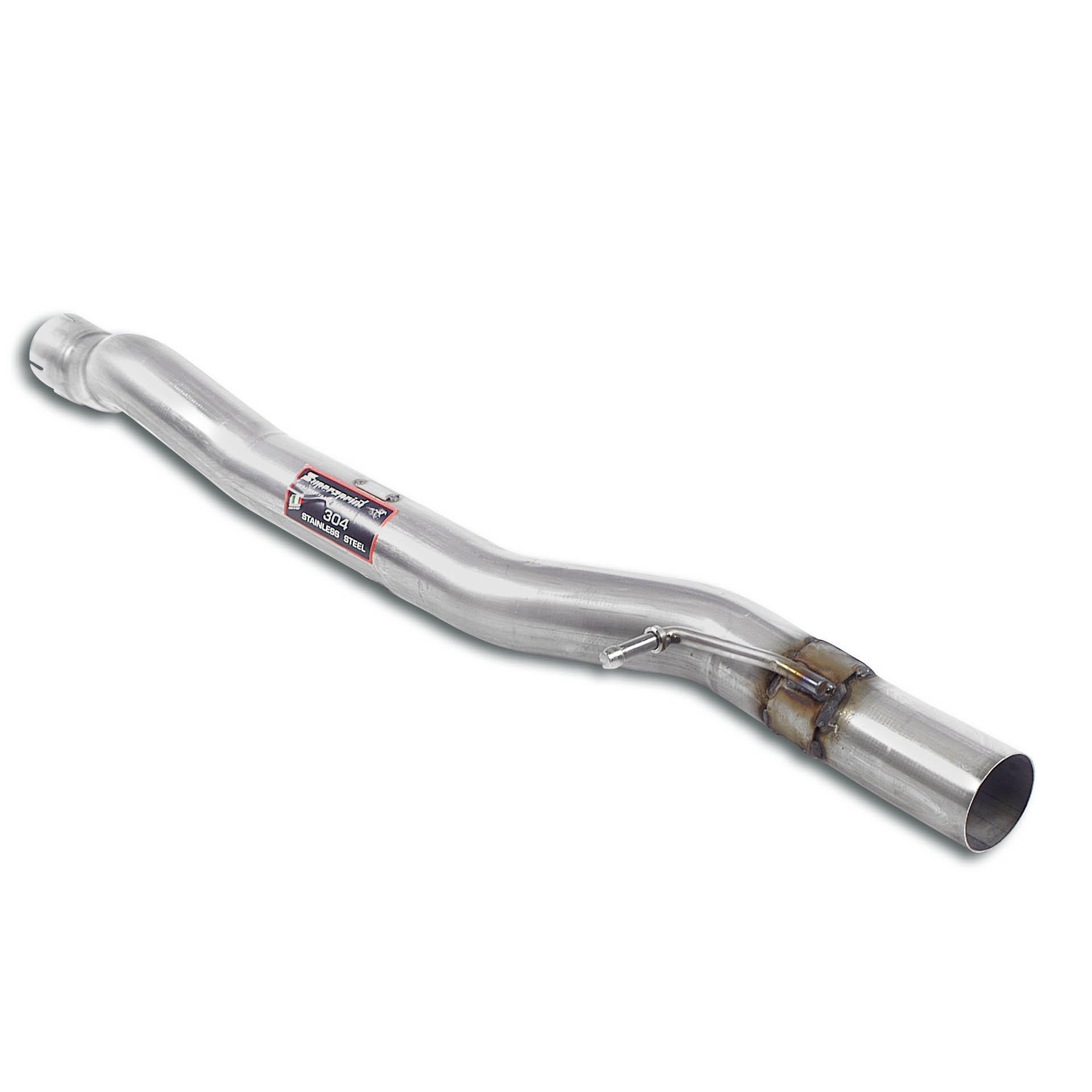 Centre pipe (replaces OEM centre silencer) 
