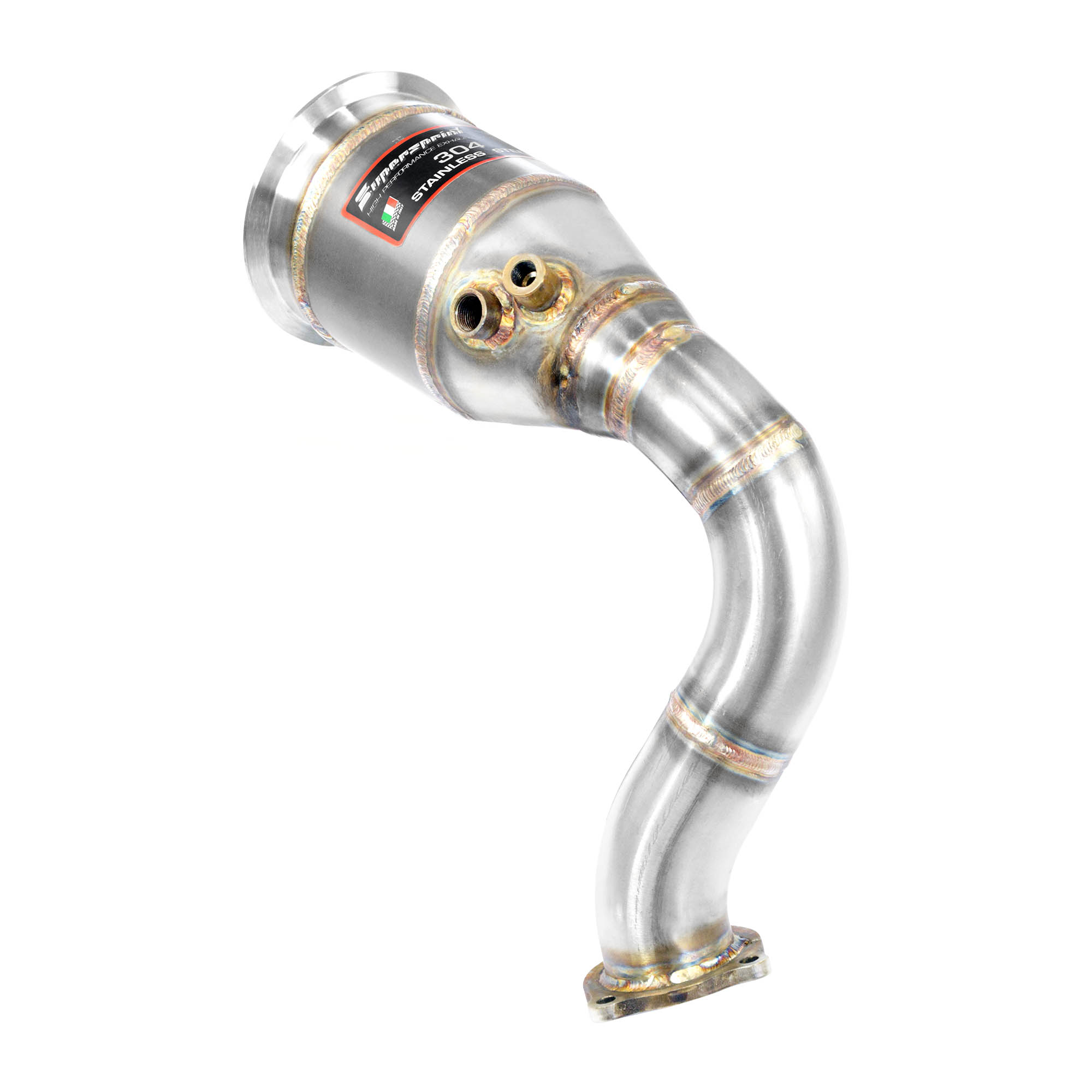 Downpipe derecho con catalizador metalico