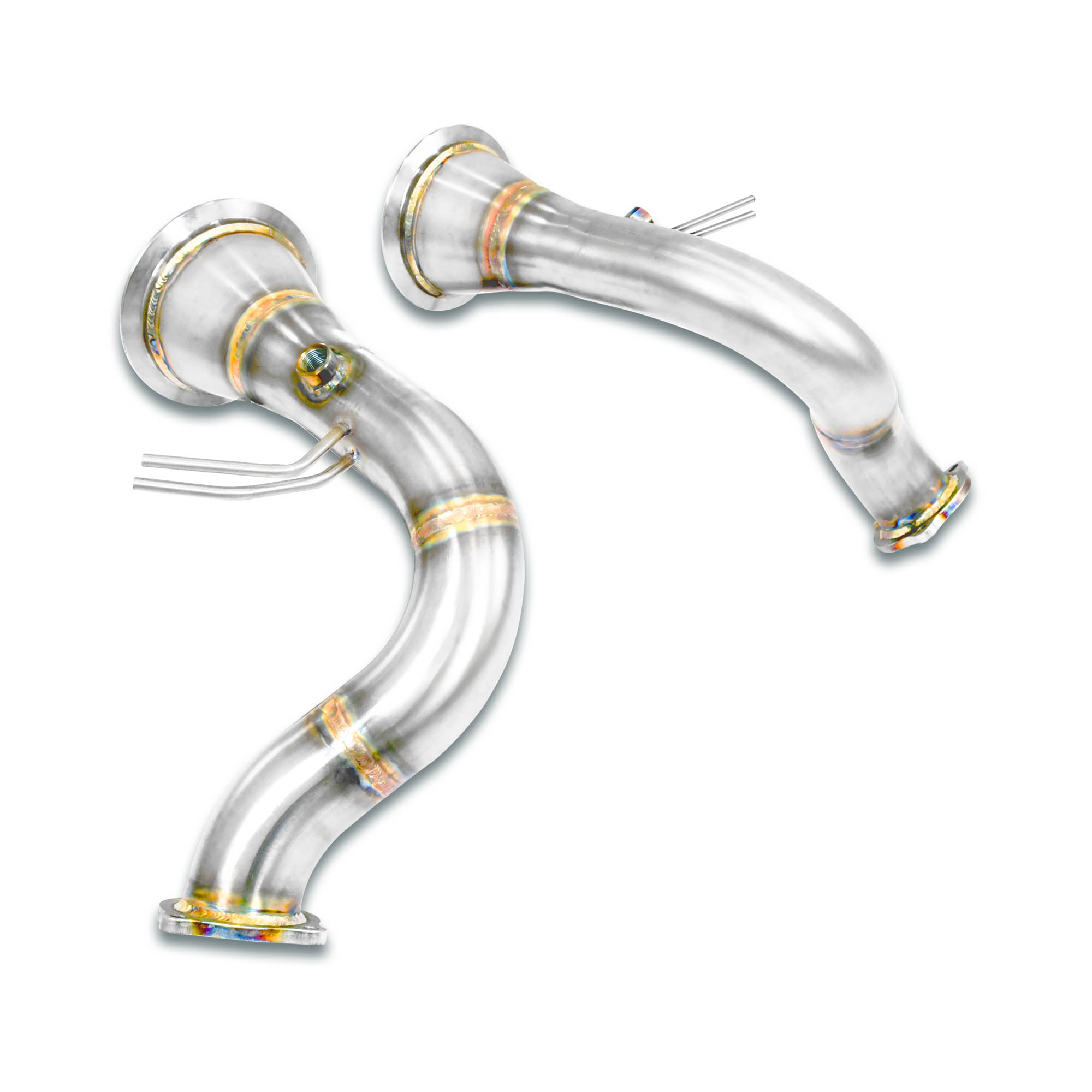 Downpipe kit Right + Left (Replaces catalytic converter)