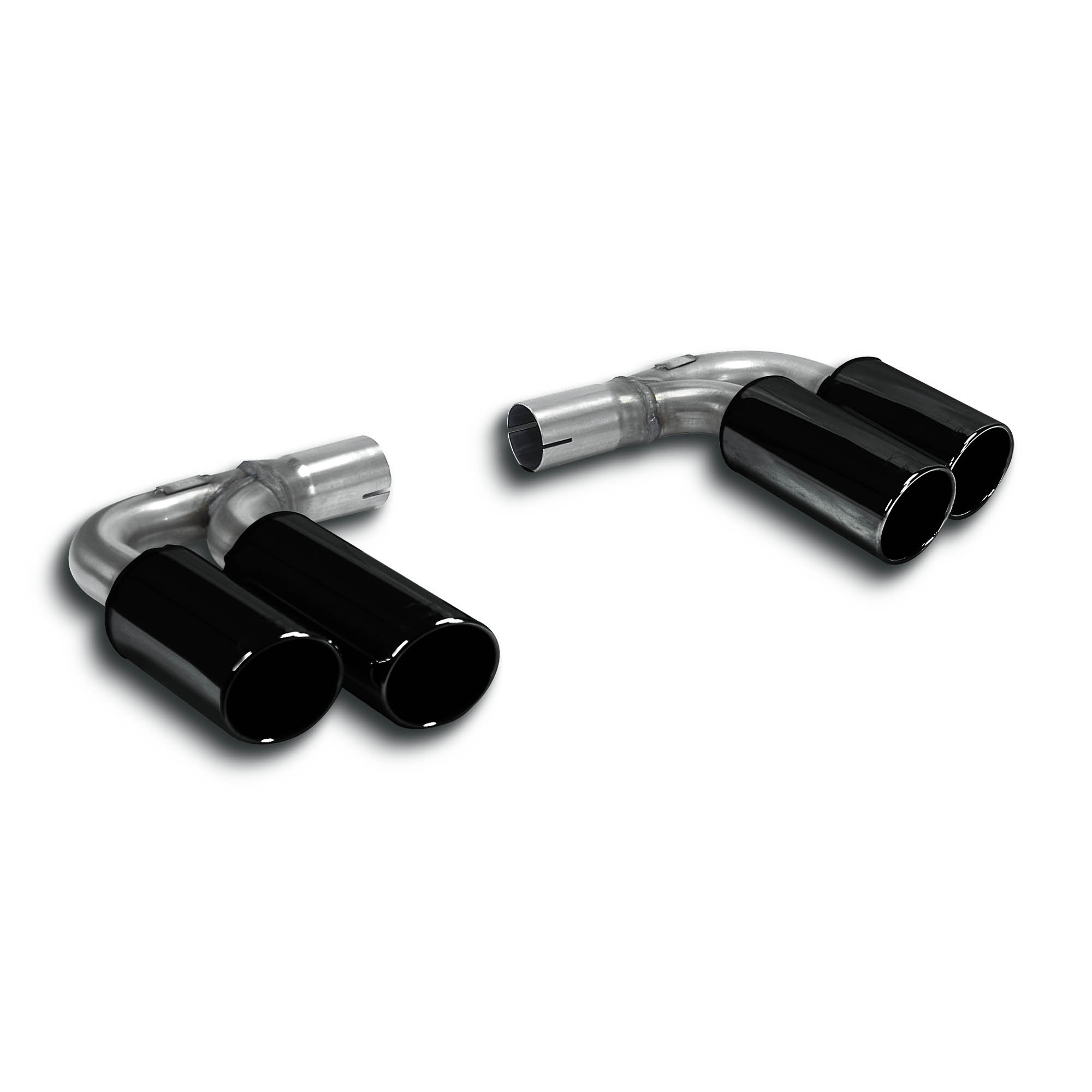 Endpipe kit Right OO100 - Left OO100 Gun Metal Grey 