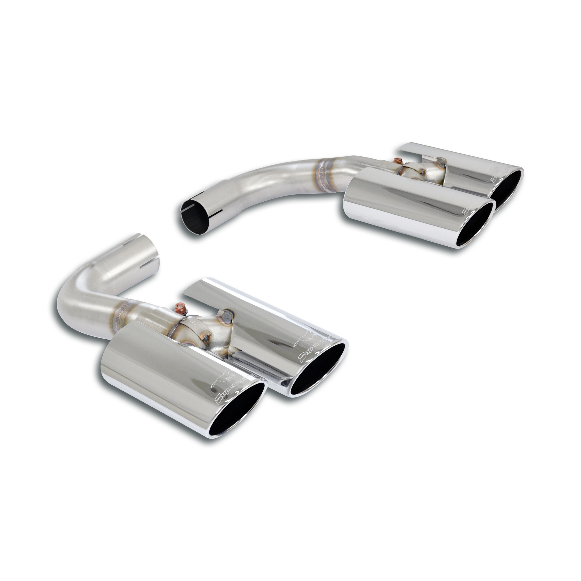 4 Endpipe kit Right - Left 100x75  