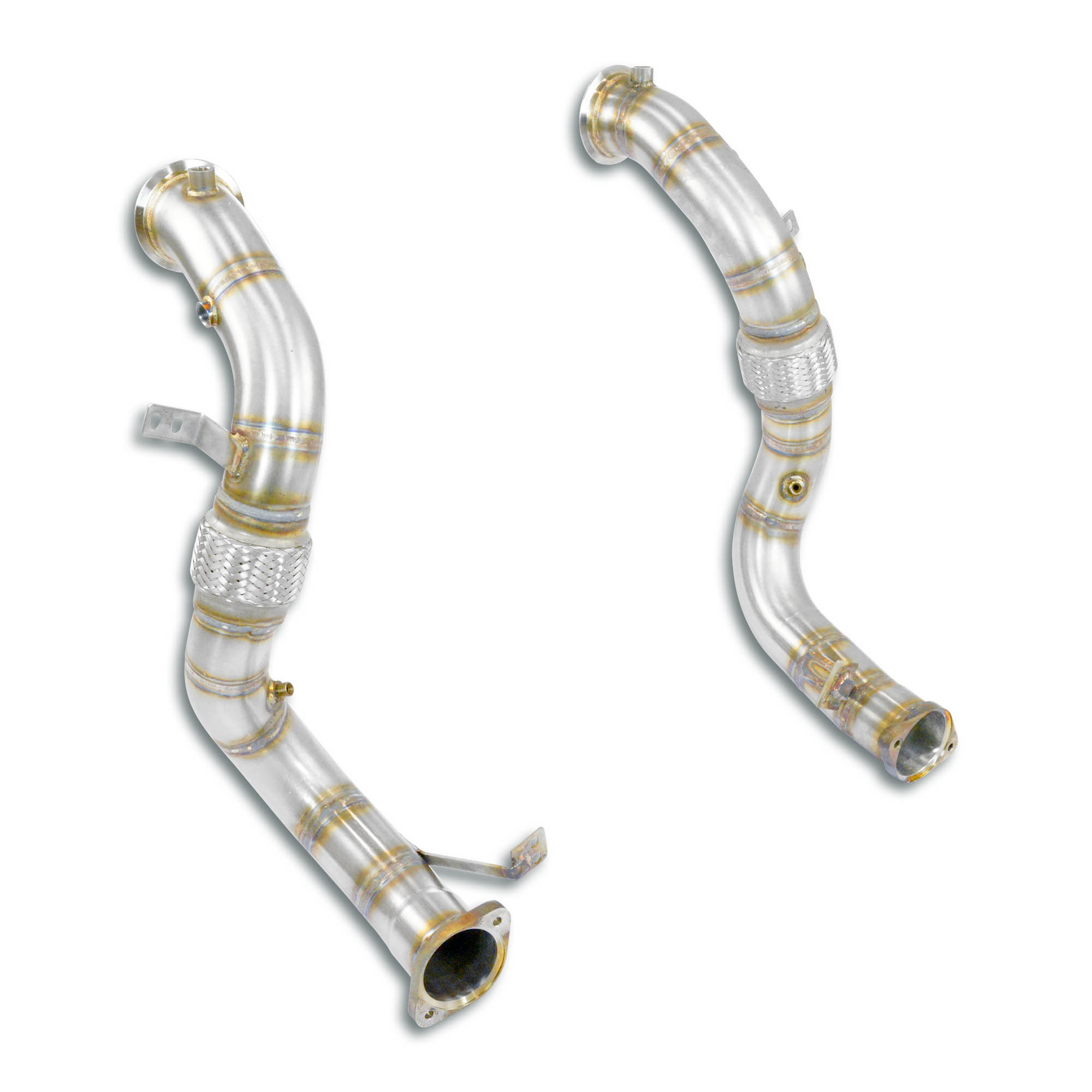 Downpipe kit Right - Left  (Replaces catalytic converter) 
