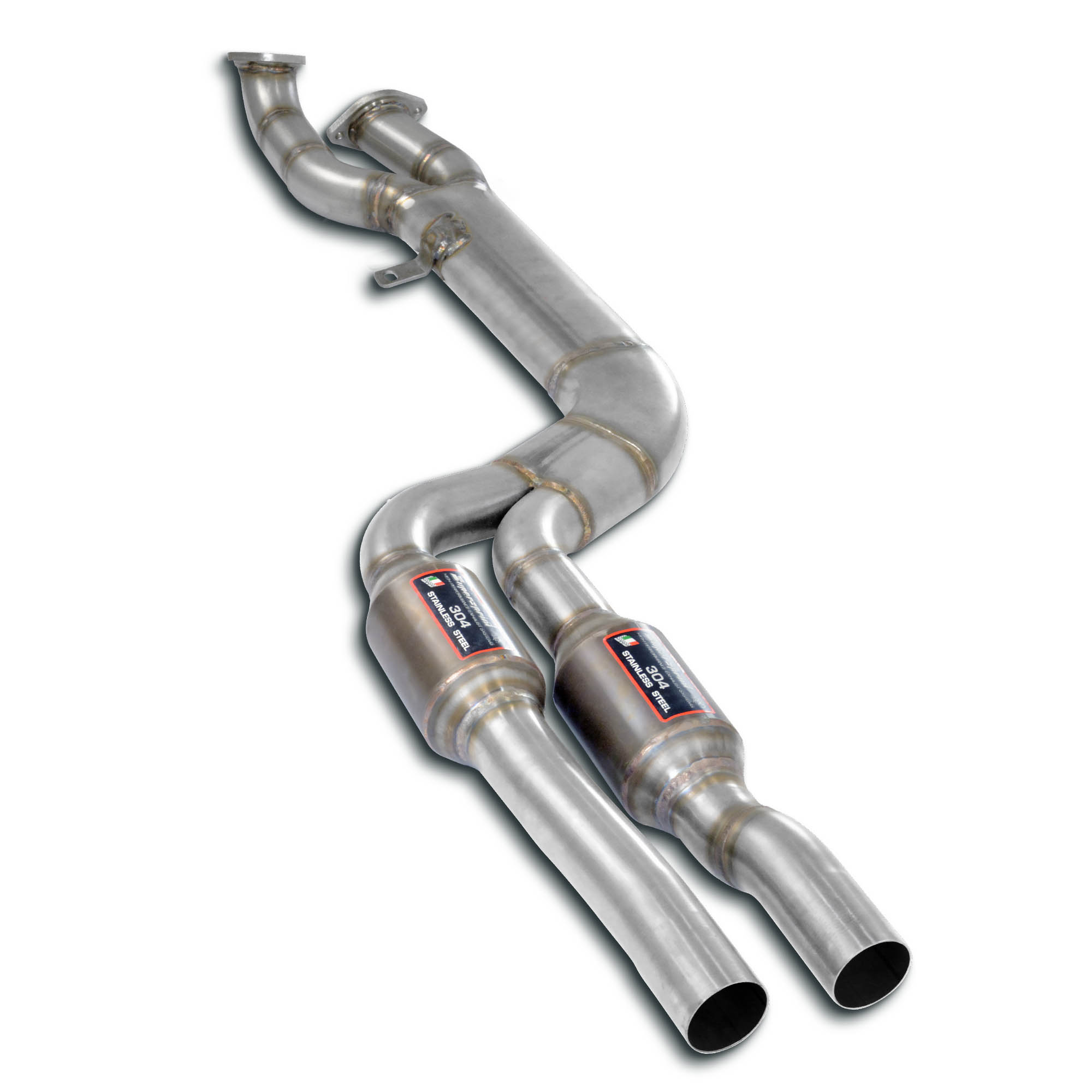 J-Pipe  with metallic catalytics