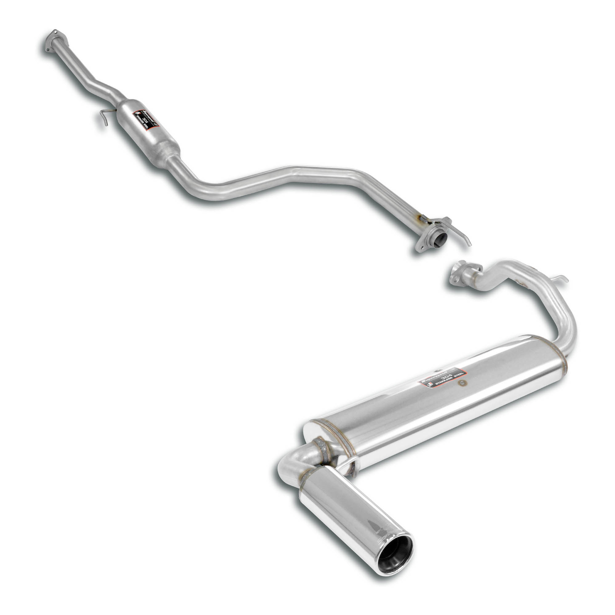 Sport package Ø50, Cat.-Back <strong><span style=color:#ea0000;>Avec homologation CEE</span></strong>