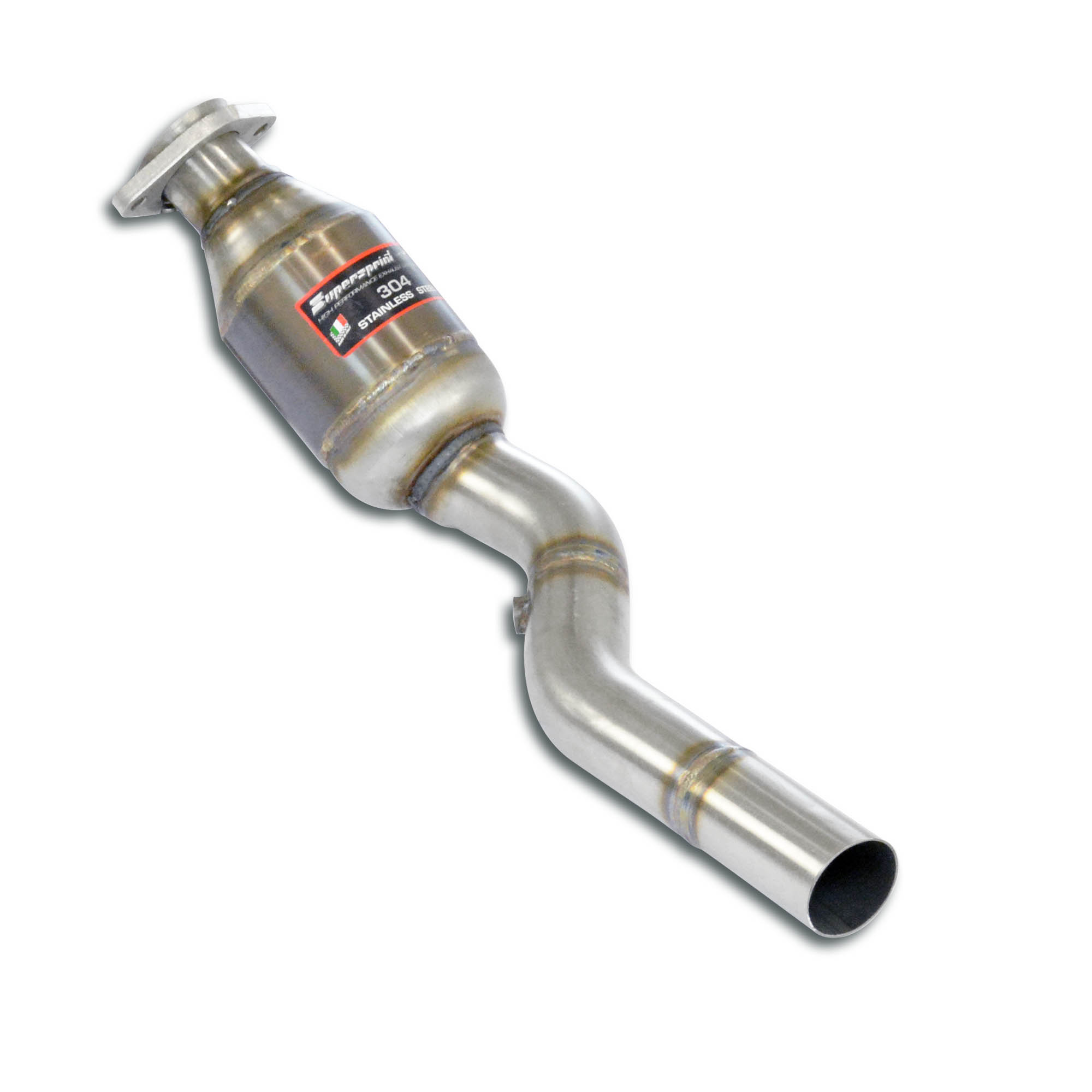 Downpipe Right + Metallic catalytic converter  