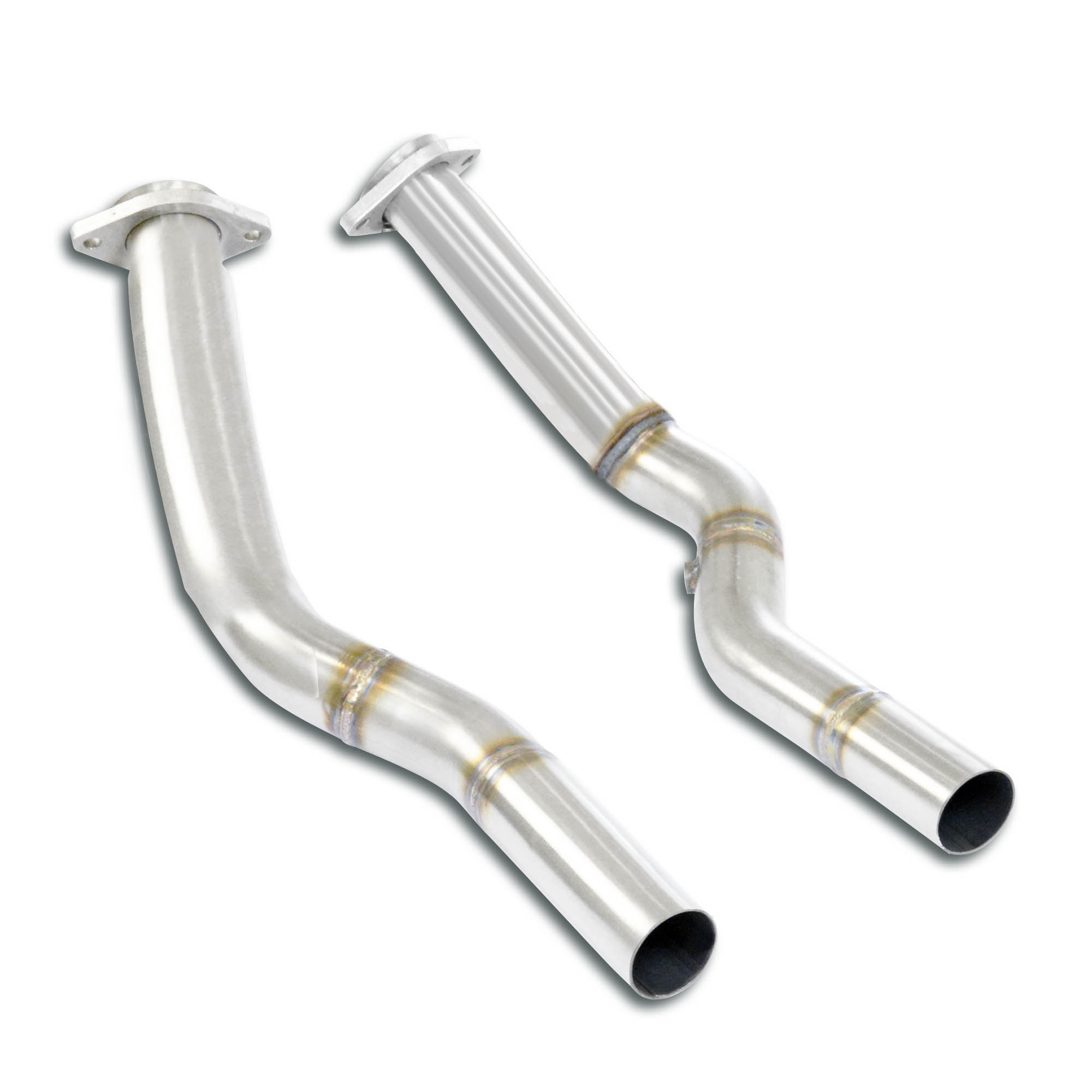 Downpipe kit Right - Left (Deletes catalytic converter) 