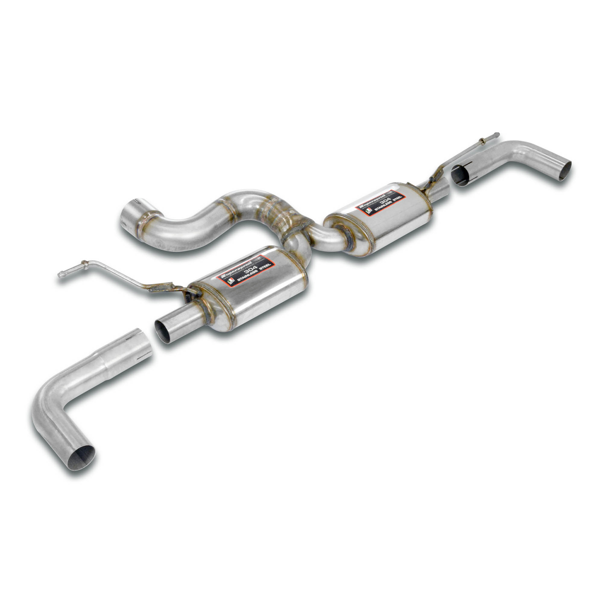 Rear exhaust Right - Left