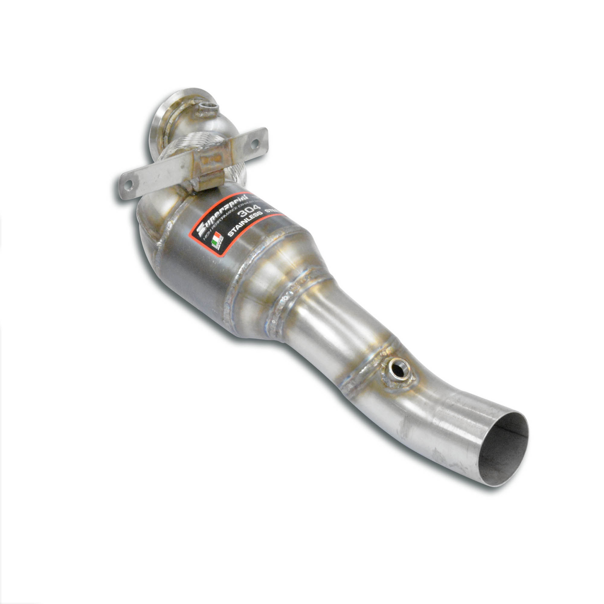 Downpipe Right + Metallic catalytic