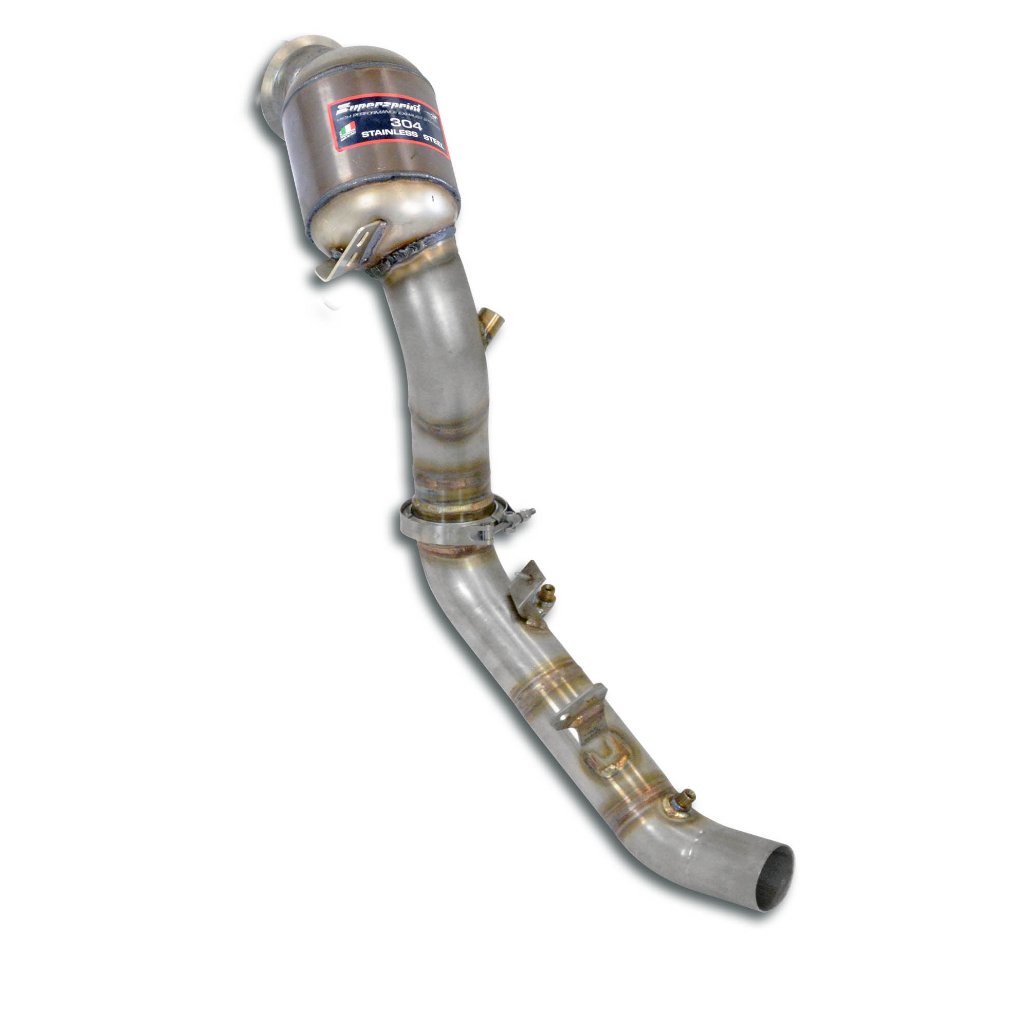 Downpipe Right + Metallic pre-catalytic converter Deletes the secondary catalytic + GPF  