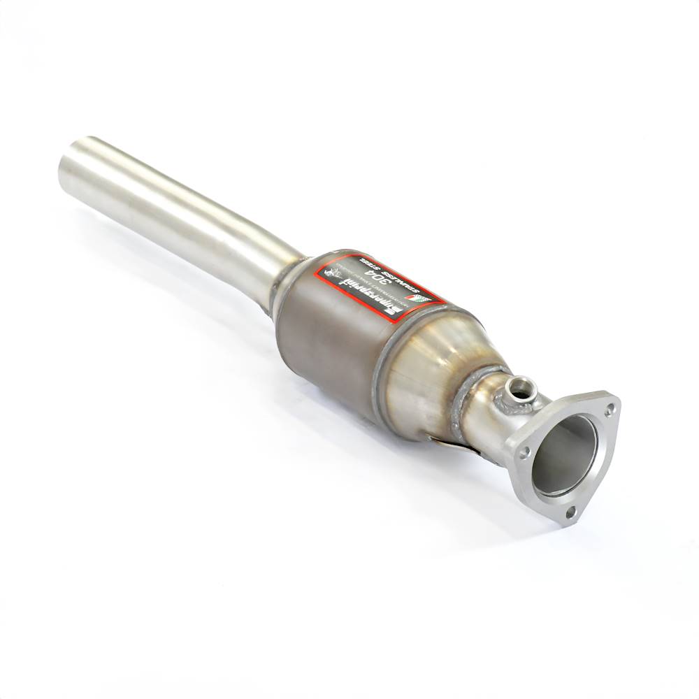 Front exhaust with Metallic catalytic