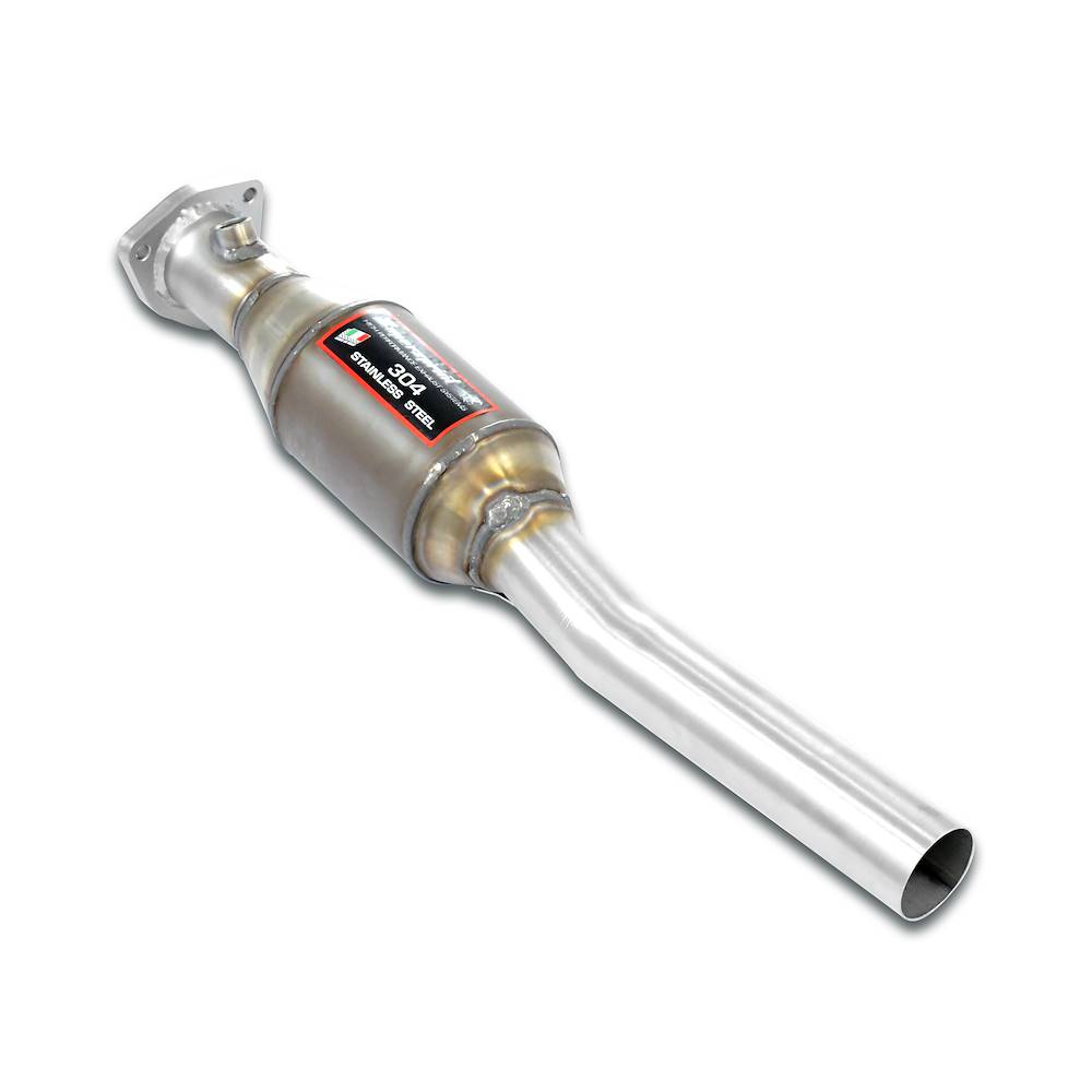 Silencioso delantero con catalizador metalico