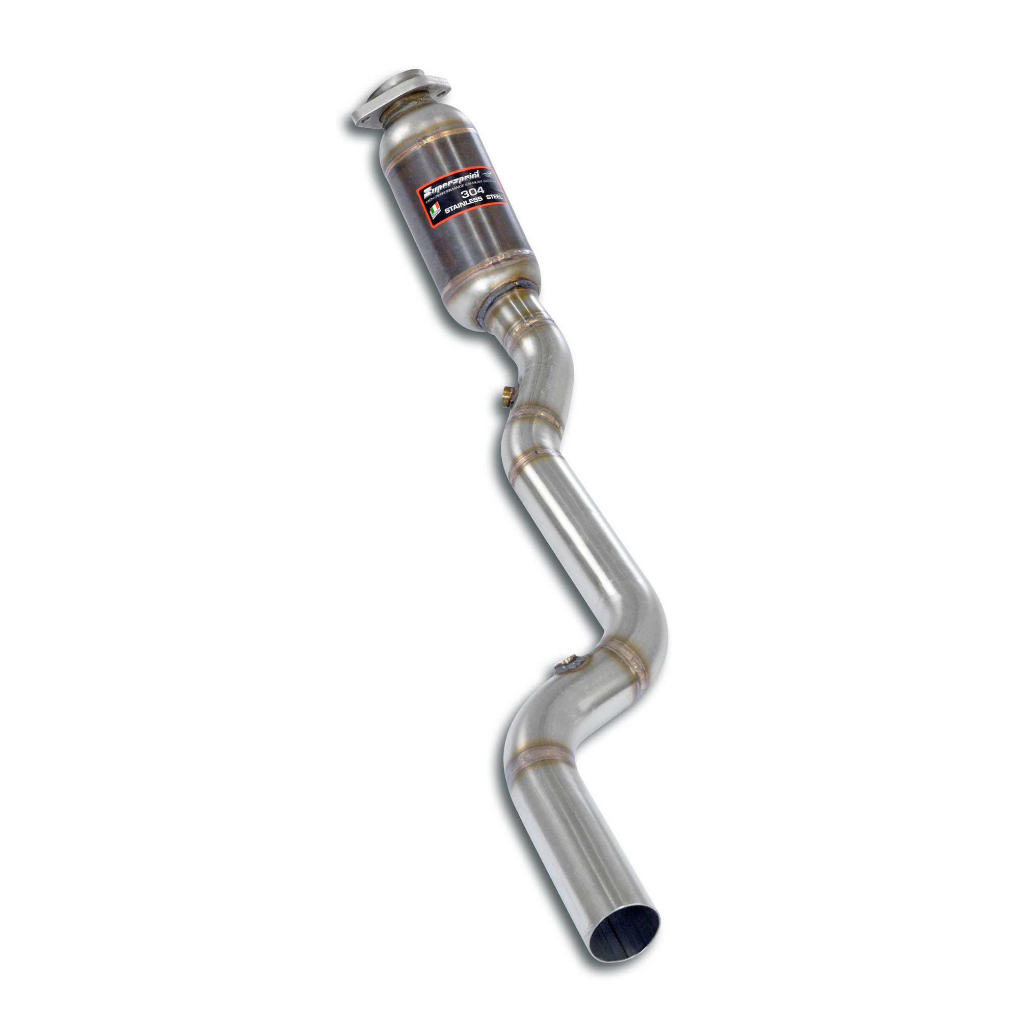 Downpipe Right + Metallic catalytic 