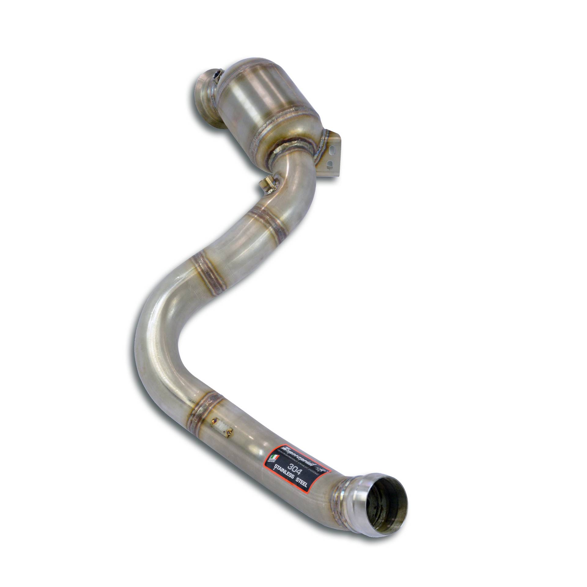 Downpipe Left + Metallic pre-catalytic converter Deletes the secondary catalytic + GPF 