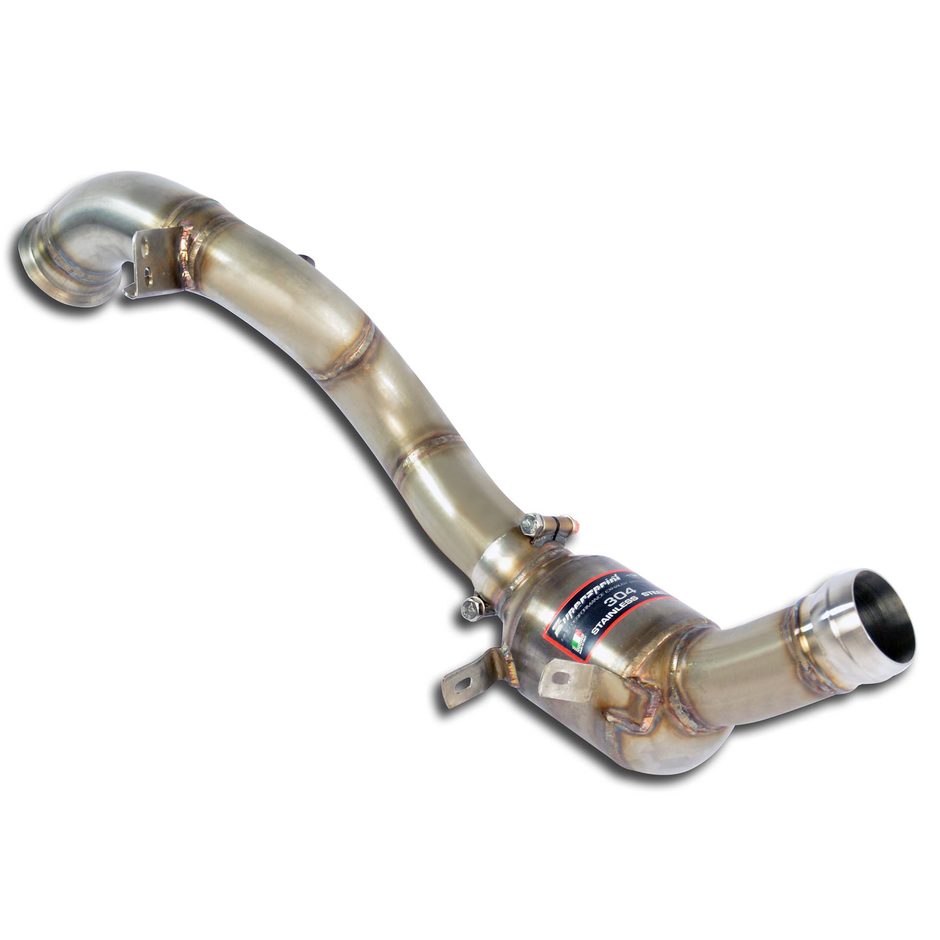Downpipe Right + Metallic catalytic converter Deletes the primary catalytic + GPF  