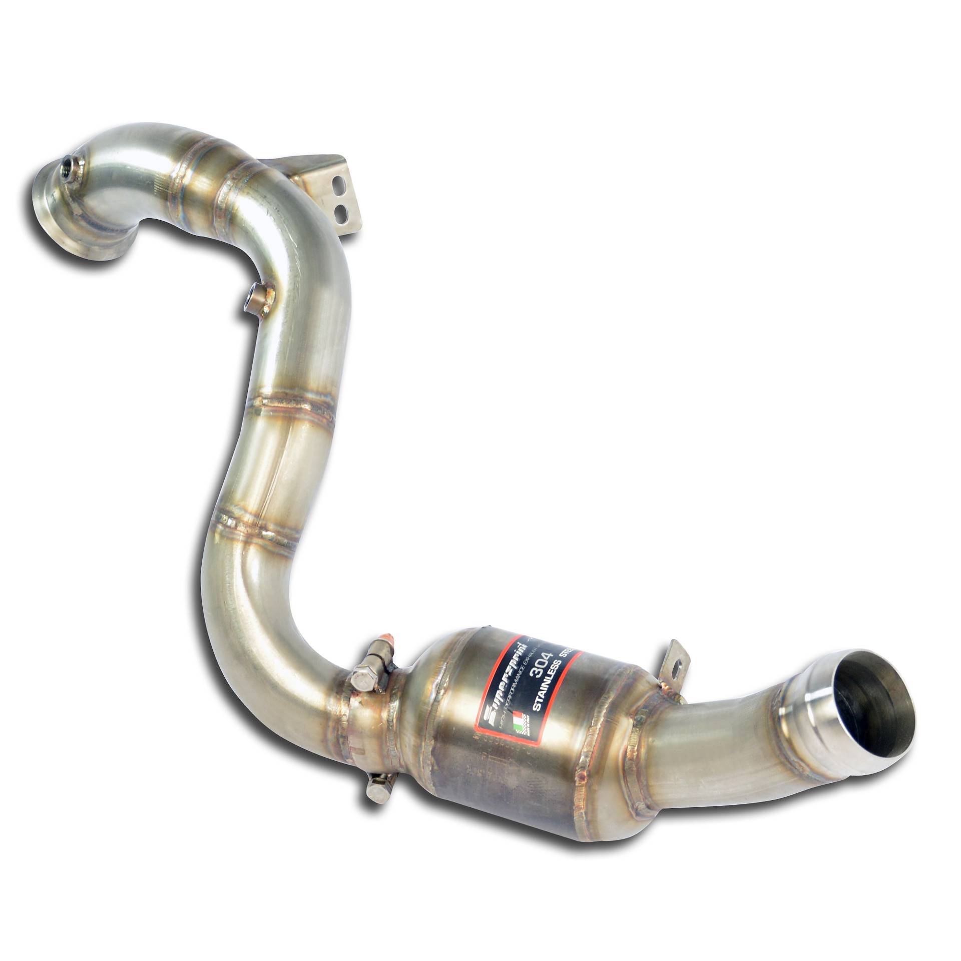 Downpipe Left + Metallic catalytic converter Deletes the primary catalytic + GPF  