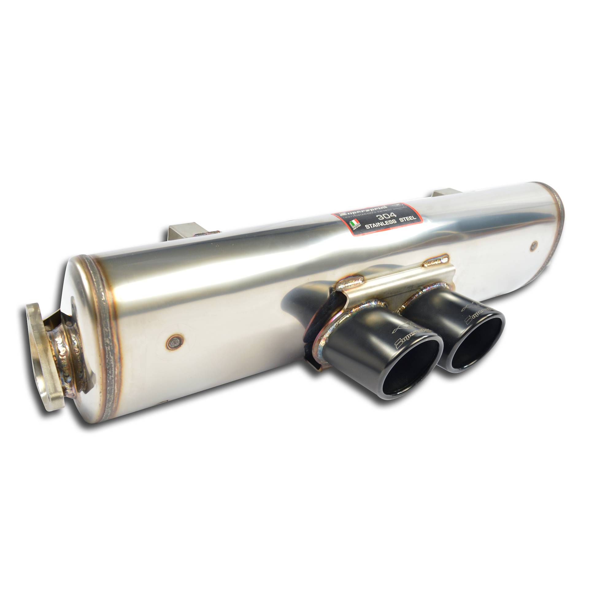 Rear exhaust OO 100 Gun Metal Grey   