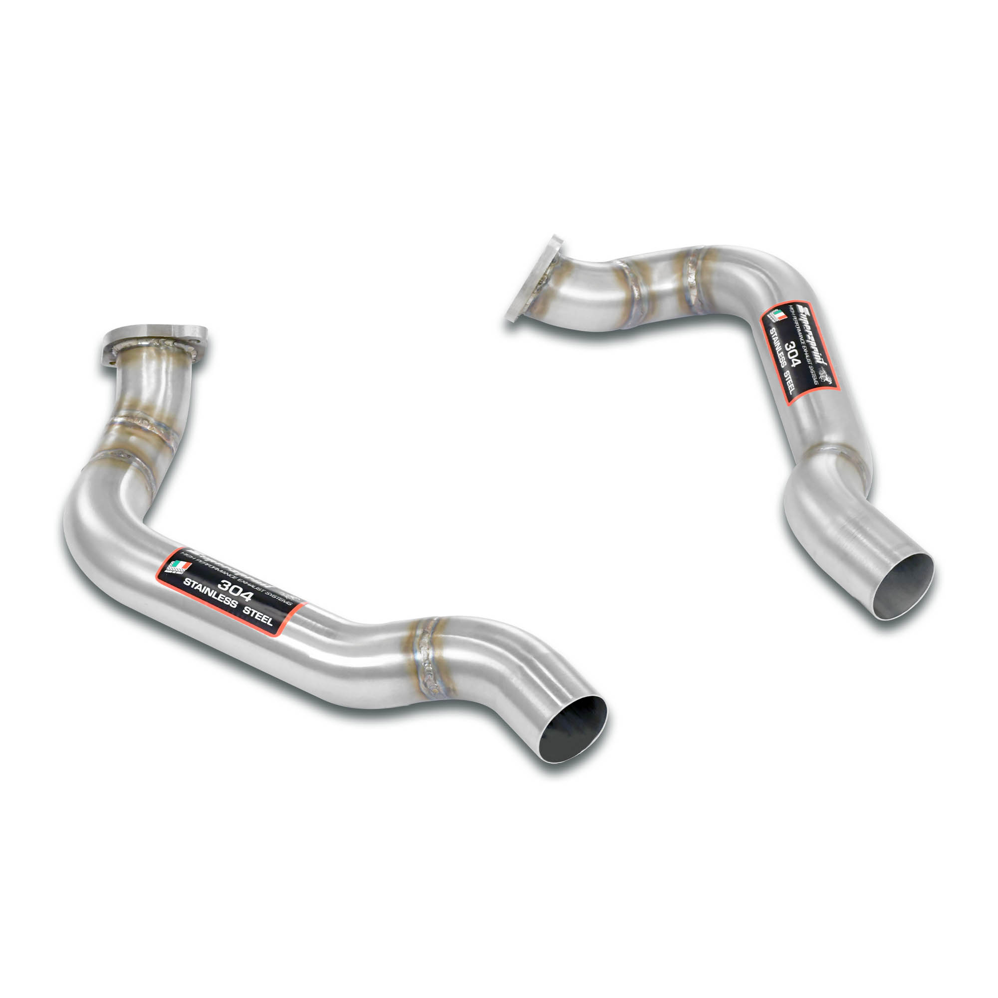 Over-Axle pipes right - left  