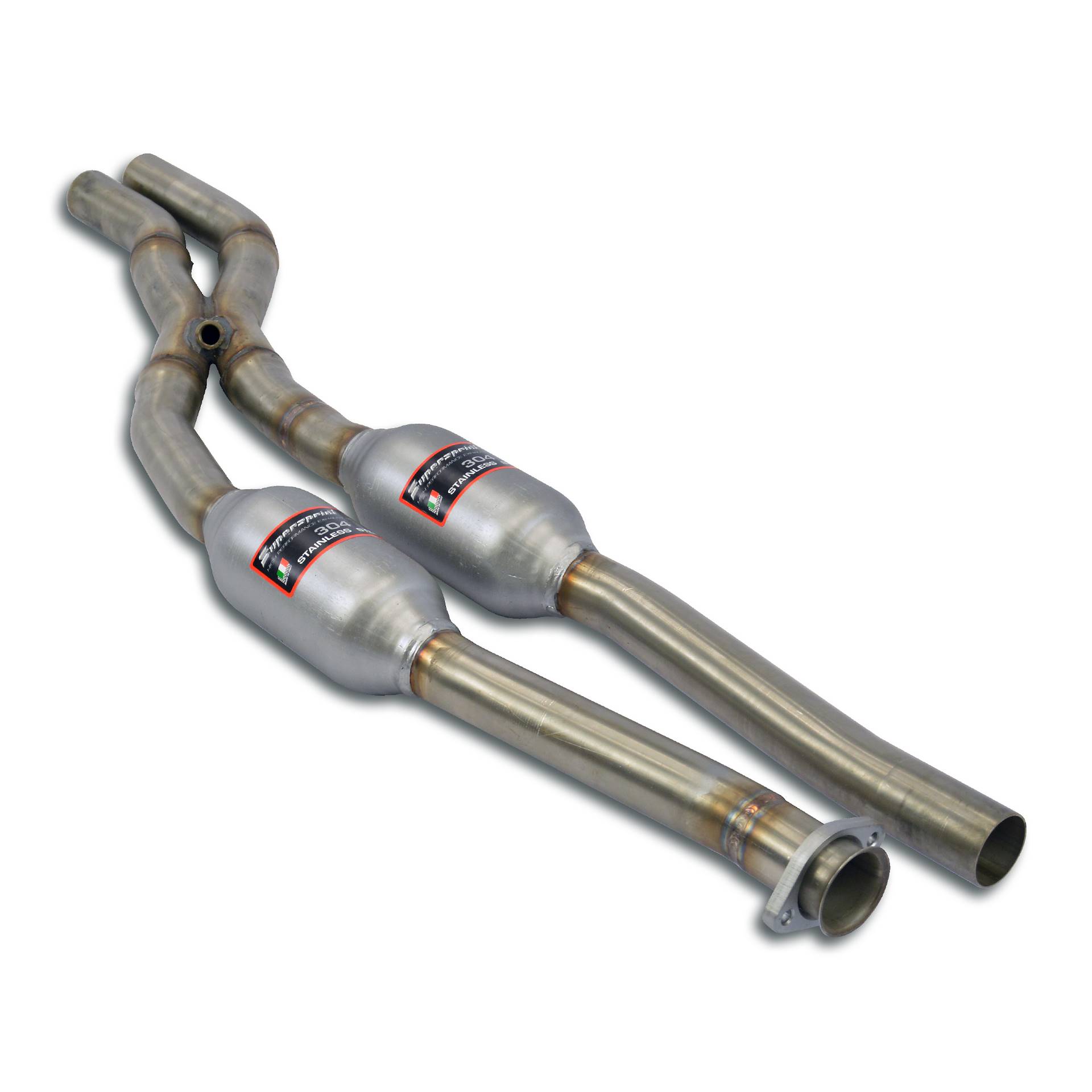 Silencieux avant + X-Pipe