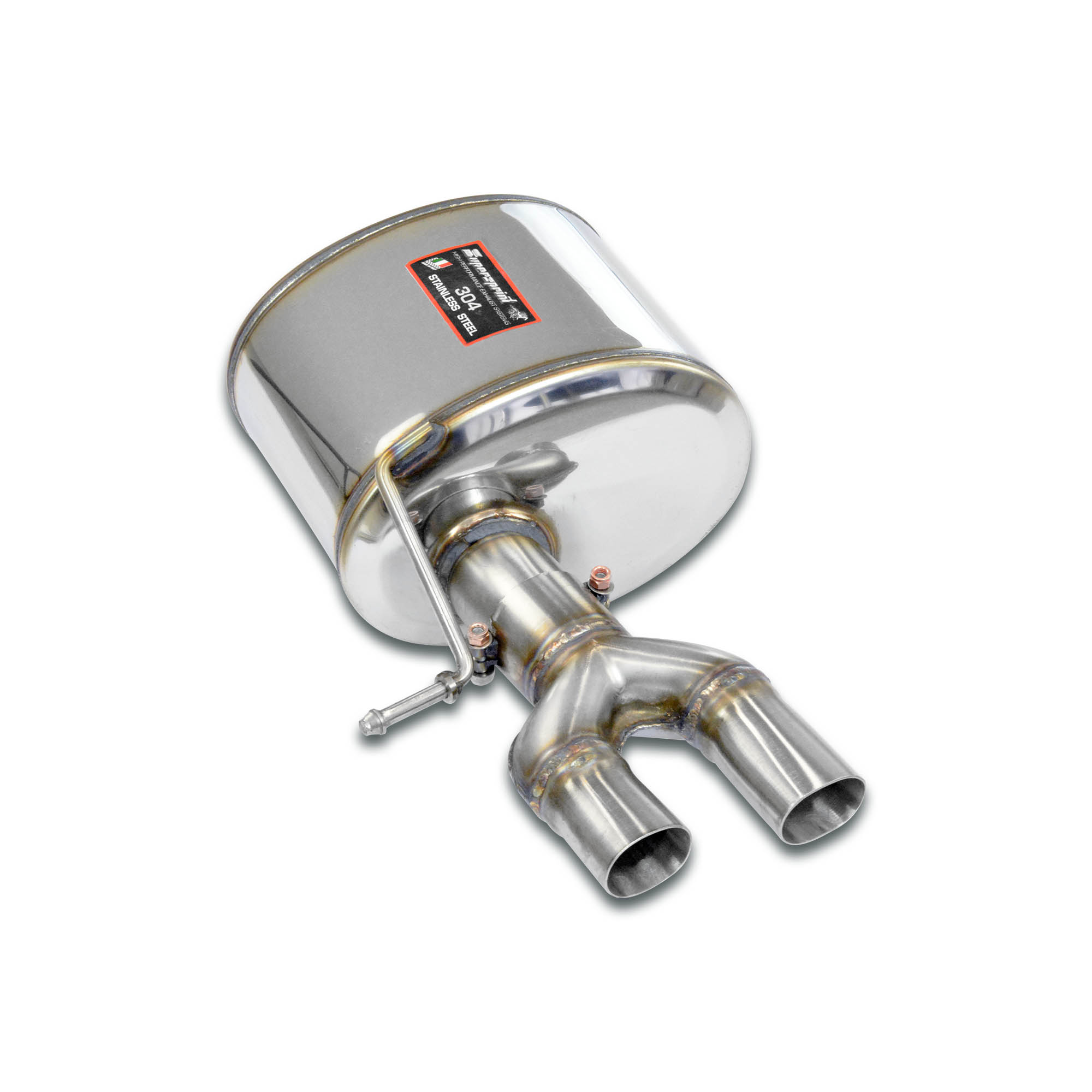 Rear exhaust Left