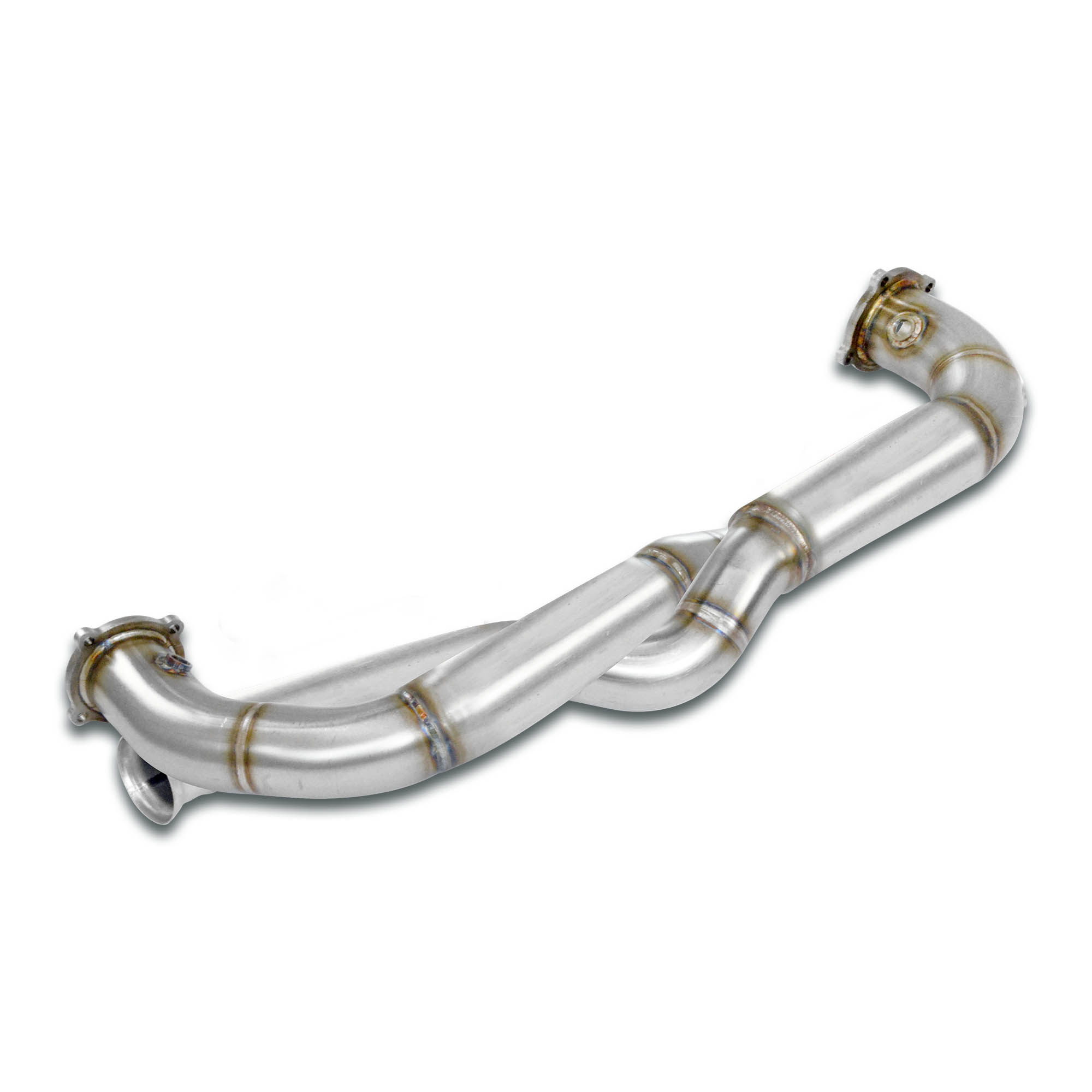 Front pipe Right - Left Replaces catalytic (W/o heat exchangers)