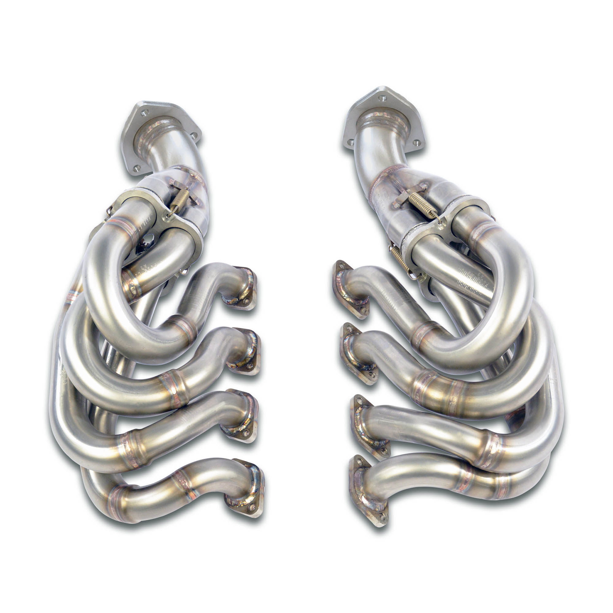 Manifold 100% Stainless steel right - left for OEM catalytic converter