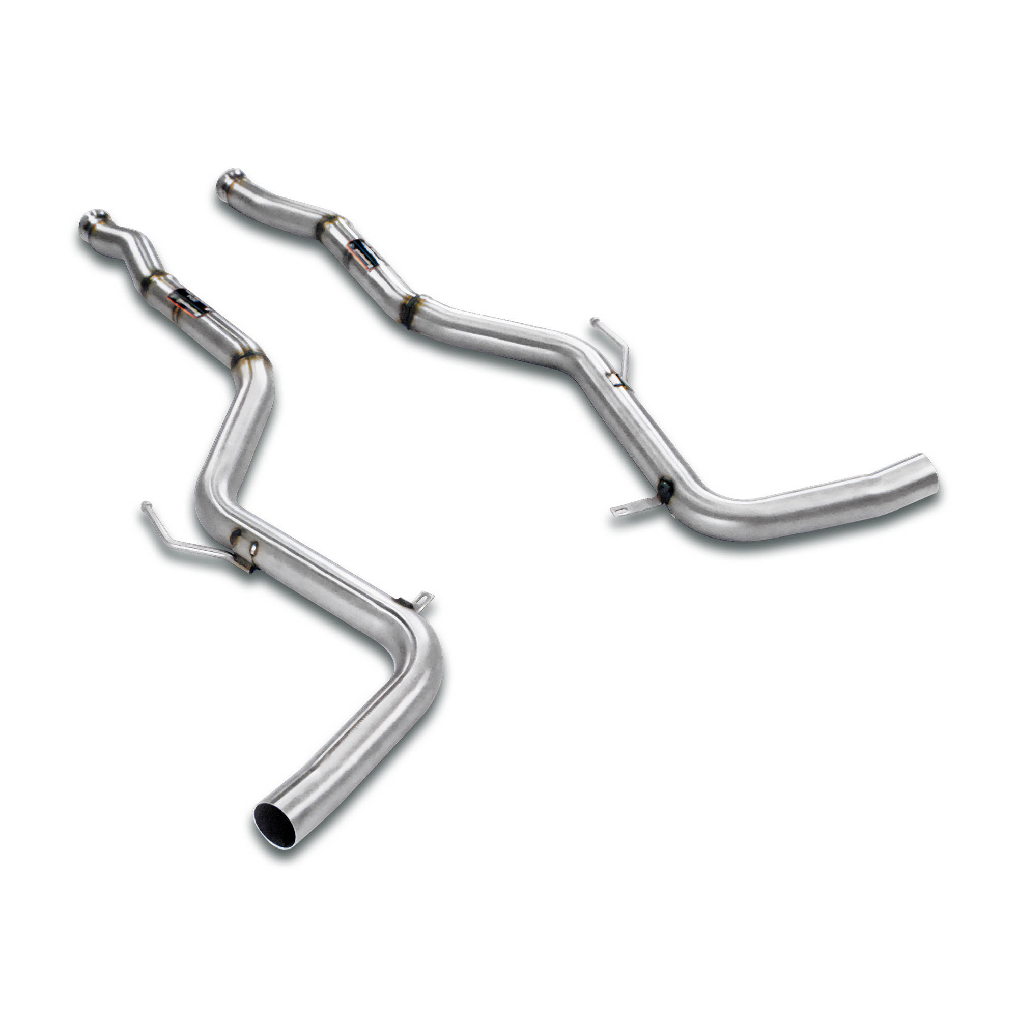 Tube central Droite - Gauche pour catalyseur d'origine (short Wheelbase modèle)