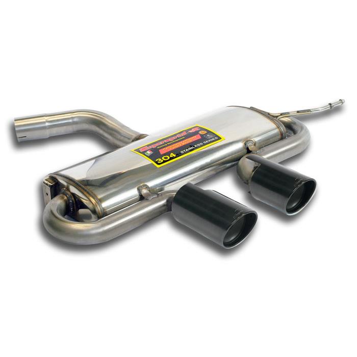 Rear exhaust OO100 Gun Metal Grey